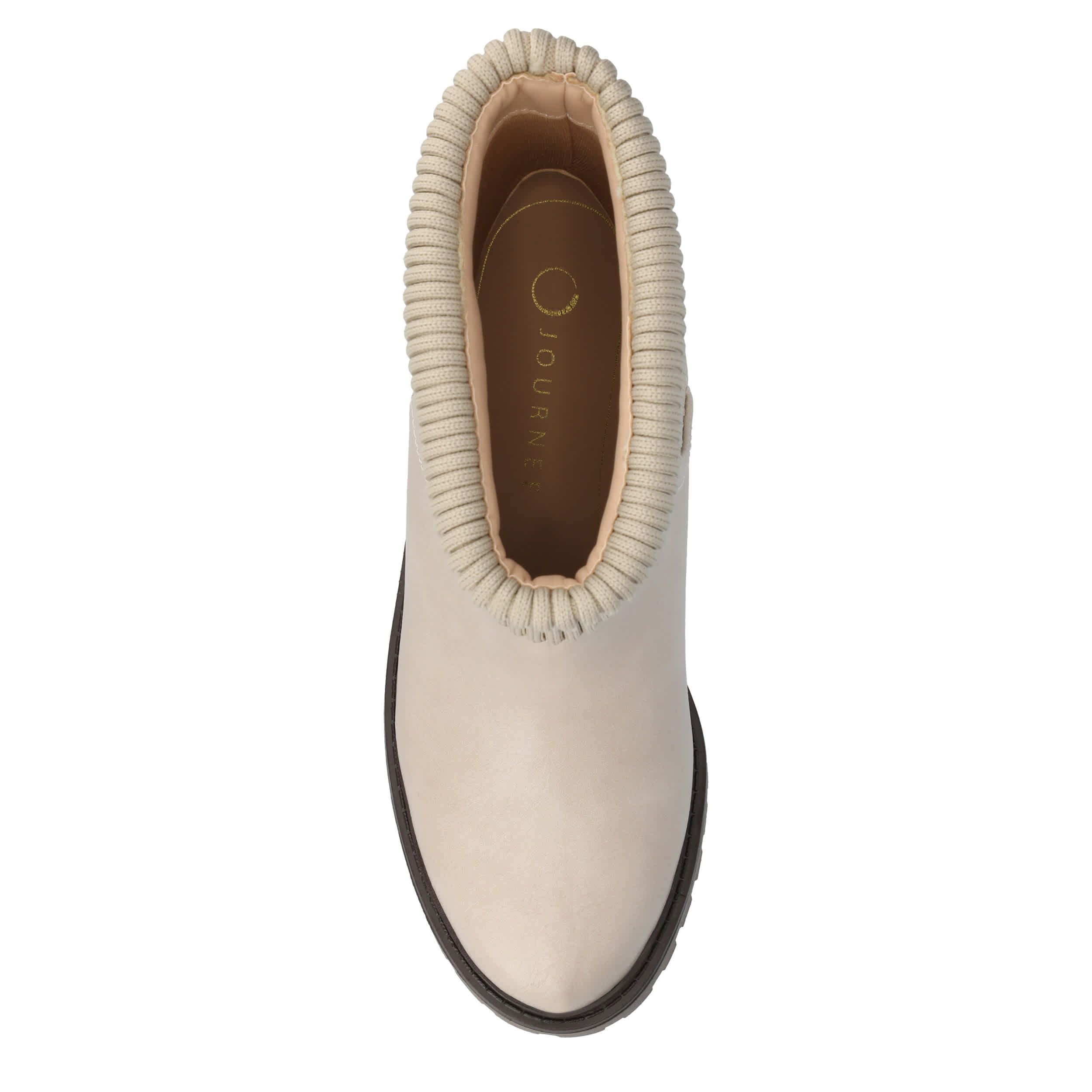 JOURNEE COLLECTION-WOMENS ISABEAU BOOT-BONE & 