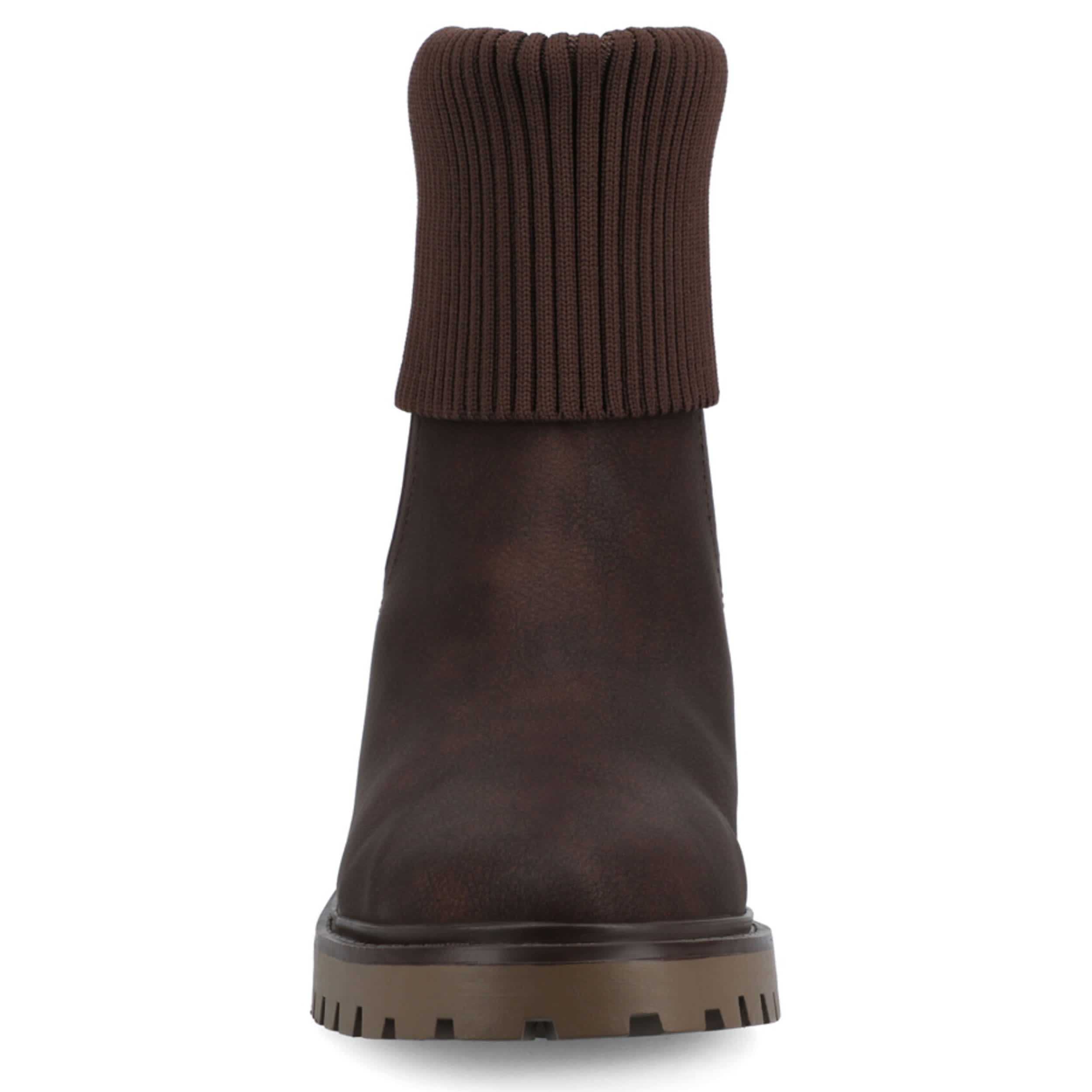 JOURNEE COLLECTION-WOMENS ISABEAU BOOT-BROWN & 