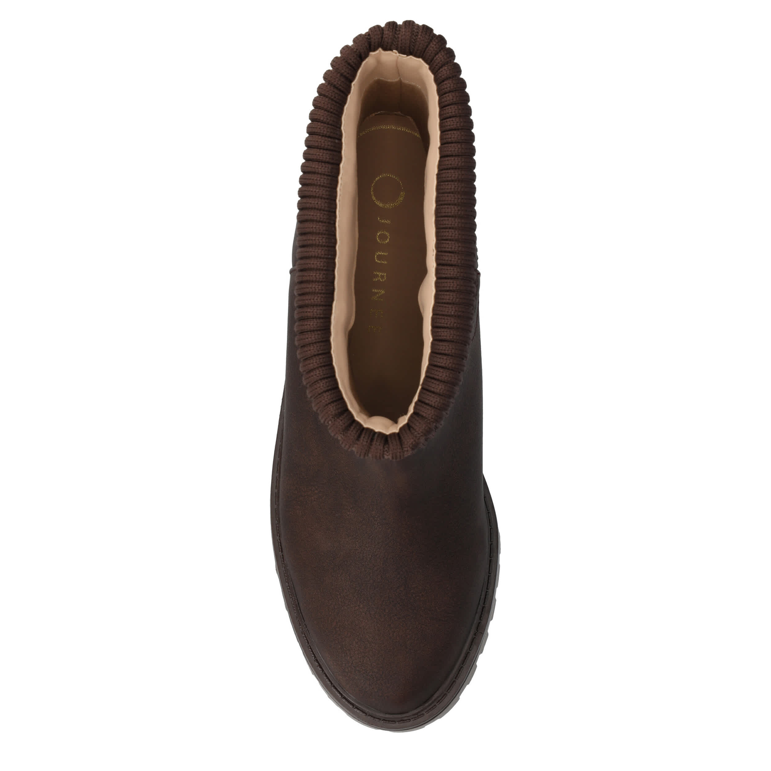 JOURNEE COLLECTION-WOMENS ISABEAU BOOT-BROWN & 