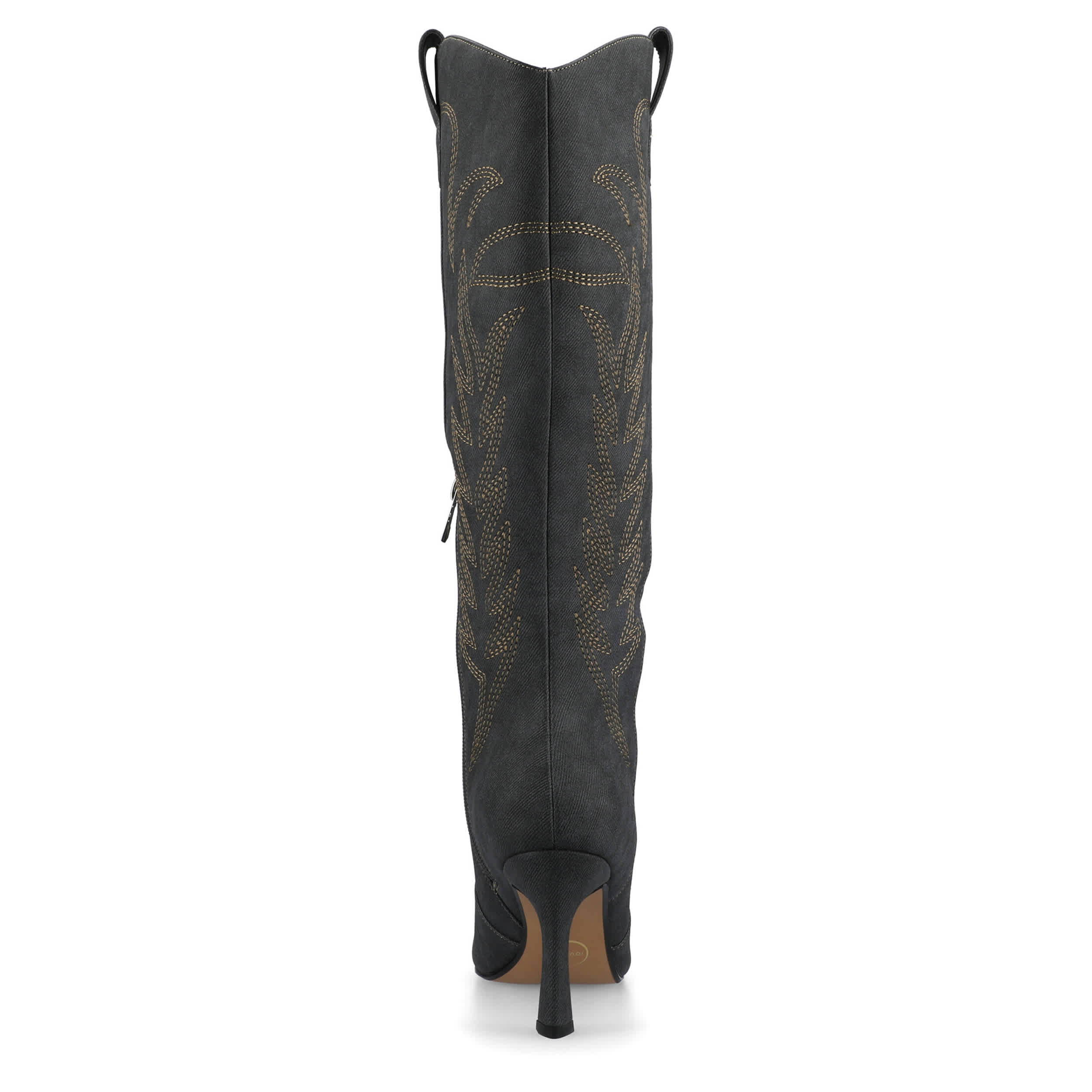 JOURNEE COLLECTION-WOMENS LARAMIE DRESS BOOT-DARK GREY & 