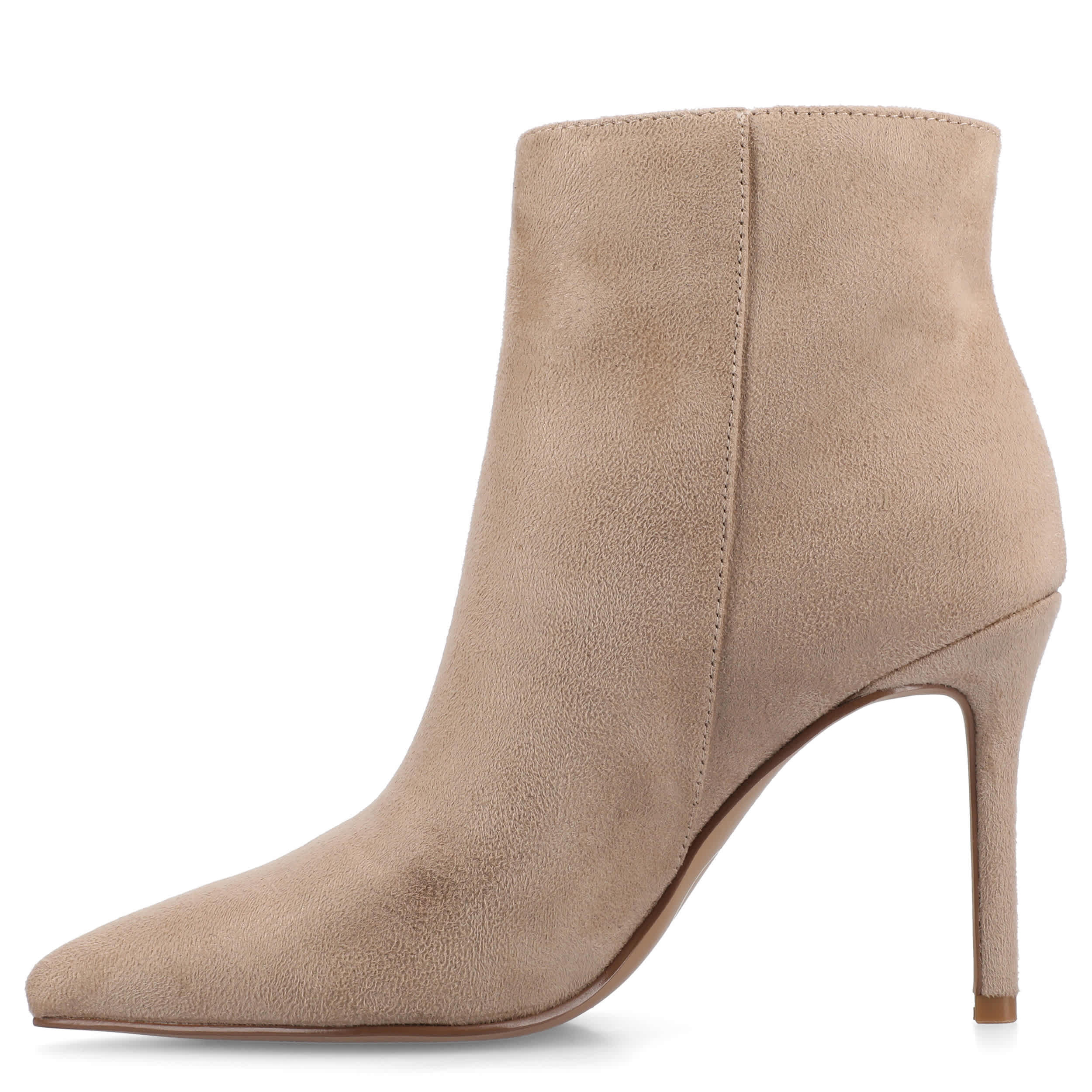 JOURNEE COLLECTION-WOMENS LEYNA DRESS BOOT-TAUPE & 