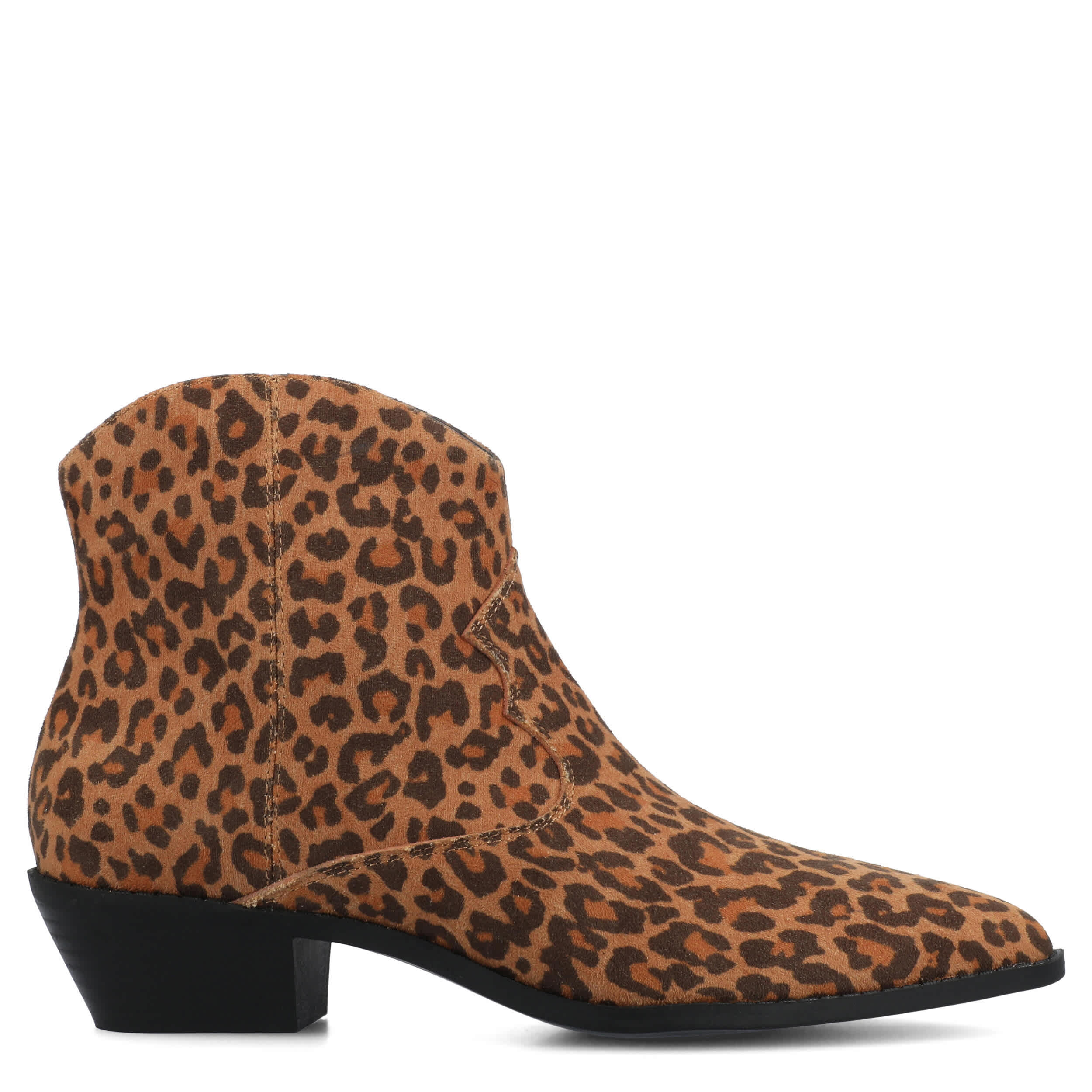 JOURNEE COLLECTION-WOMENS TALIAH WESTERN BOOT-LEOPARD & 