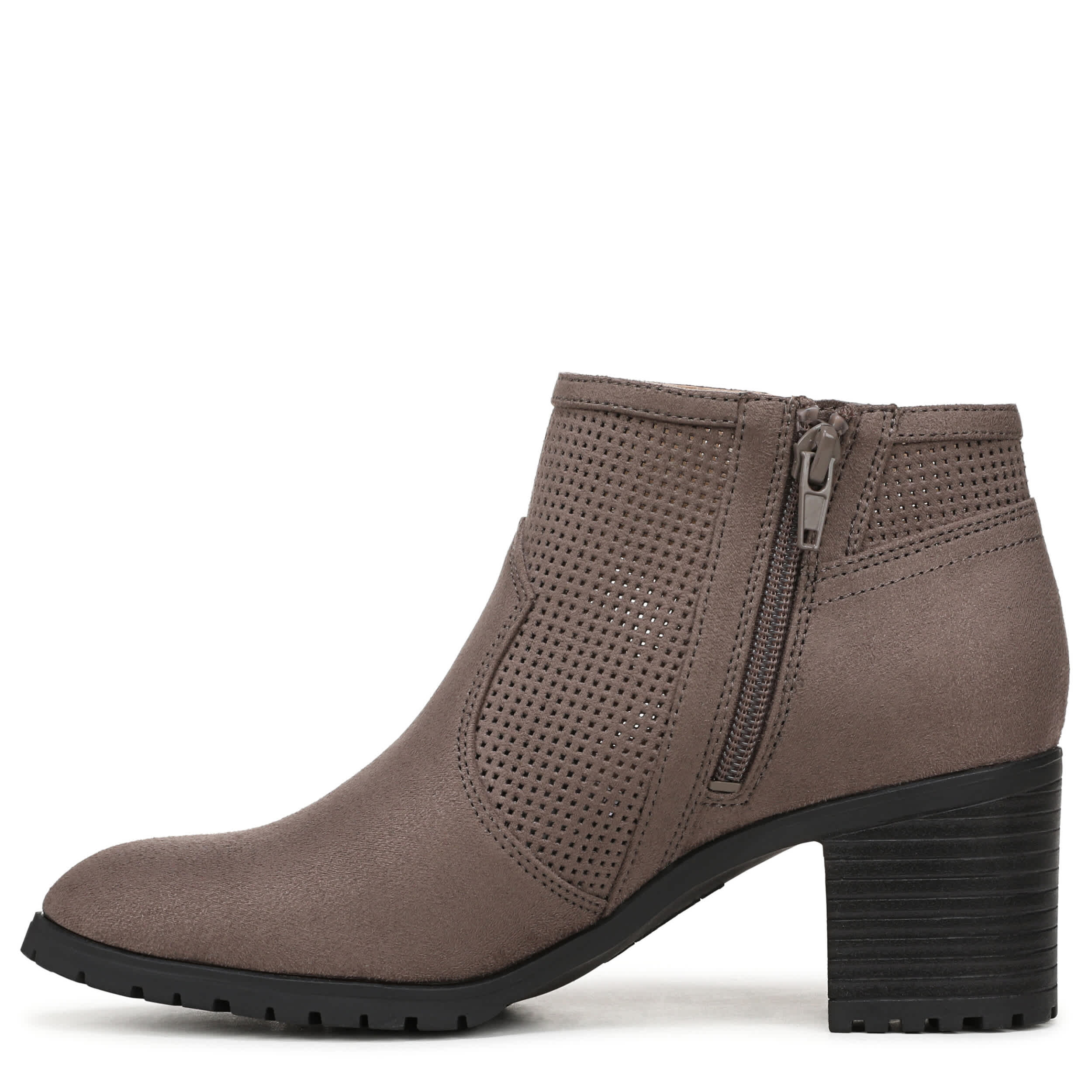 LIFESTRIDE-WOMENS MATILDA ANKLE BOOT-DARK TAUPE & 