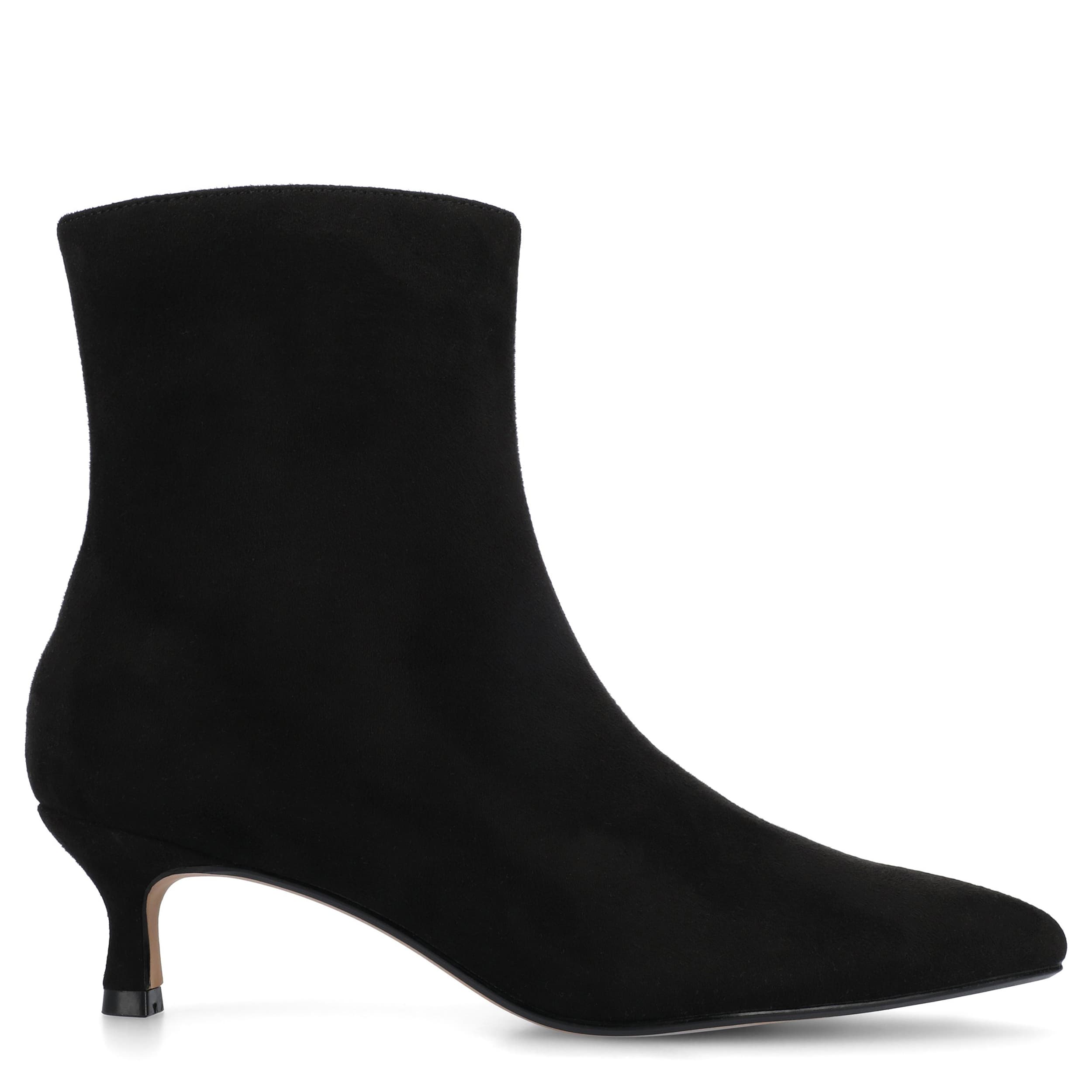 JOURNEE COLLECTION-WOMENS ARELY BOOTIE-BLACK & 