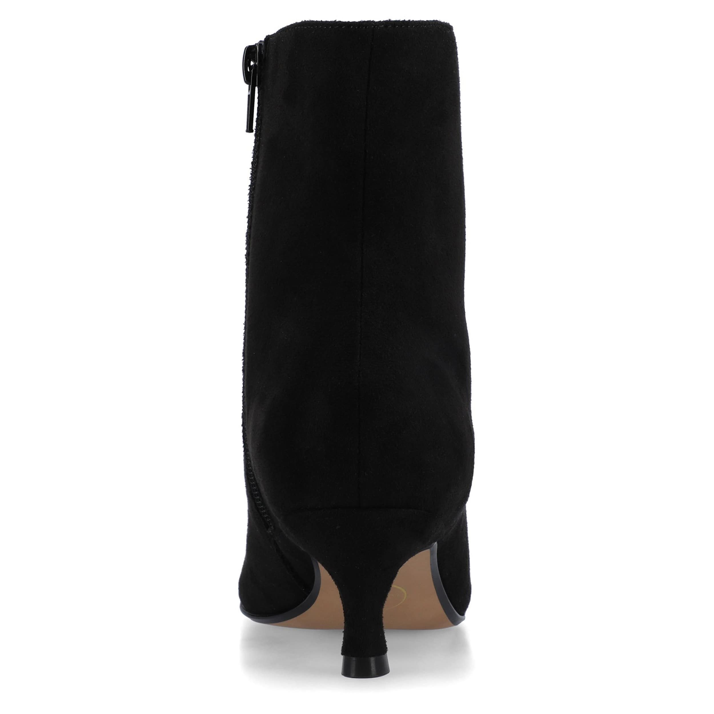 JOURNEE COLLECTION-WOMENS ARELY BOOTIE-BLACK & 