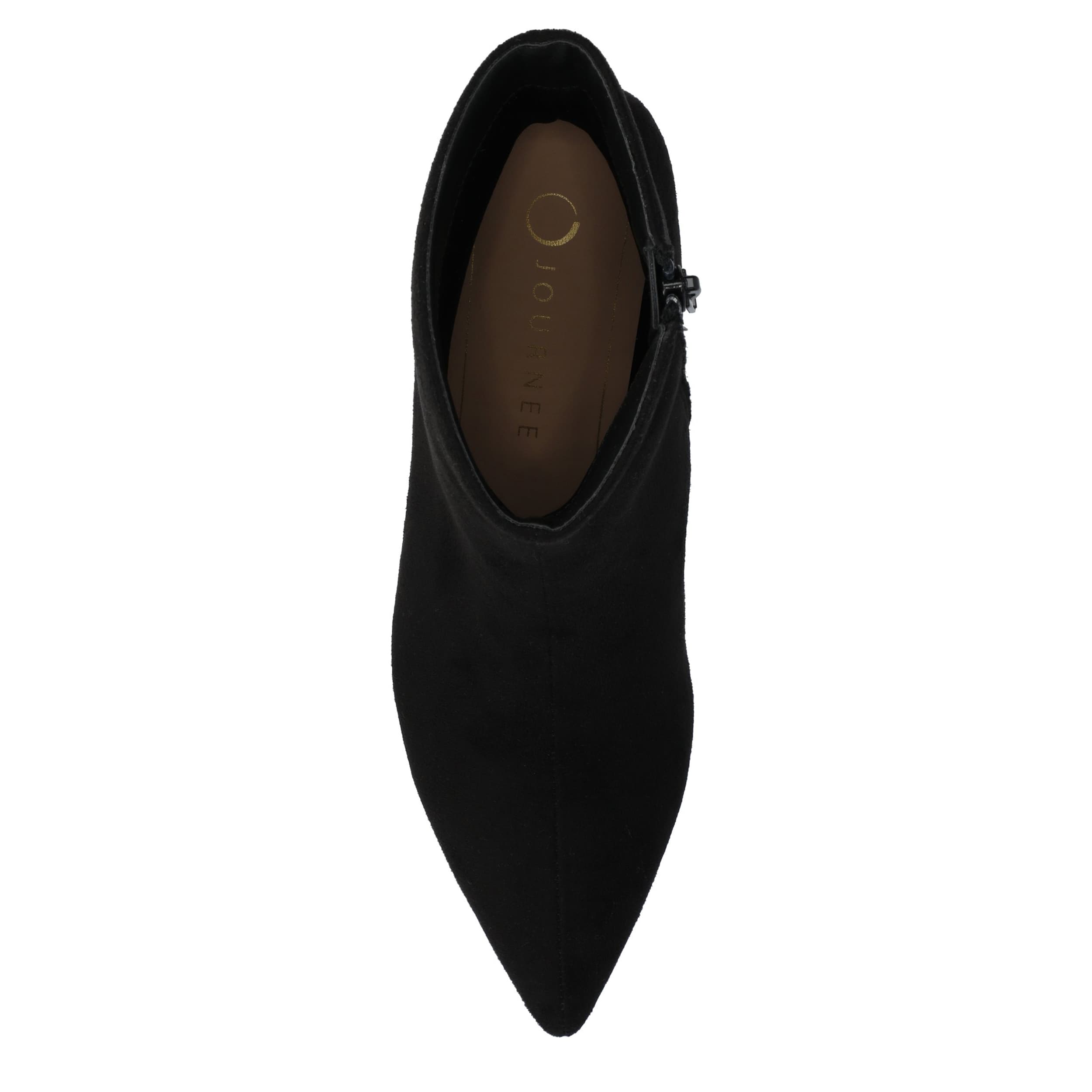JOURNEE COLLECTION-WOMENS ARELY BOOTIE-BLACK & 