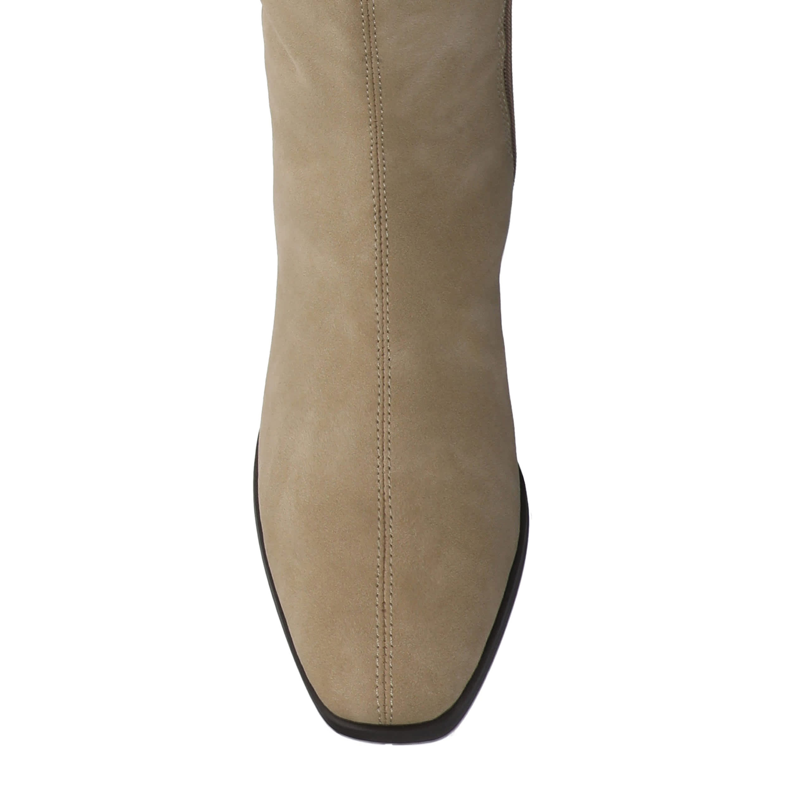JOURNEE COLLECTION-WOMENS DEVRI WIDE CALF TALL BOOT-MED NATURAL & 