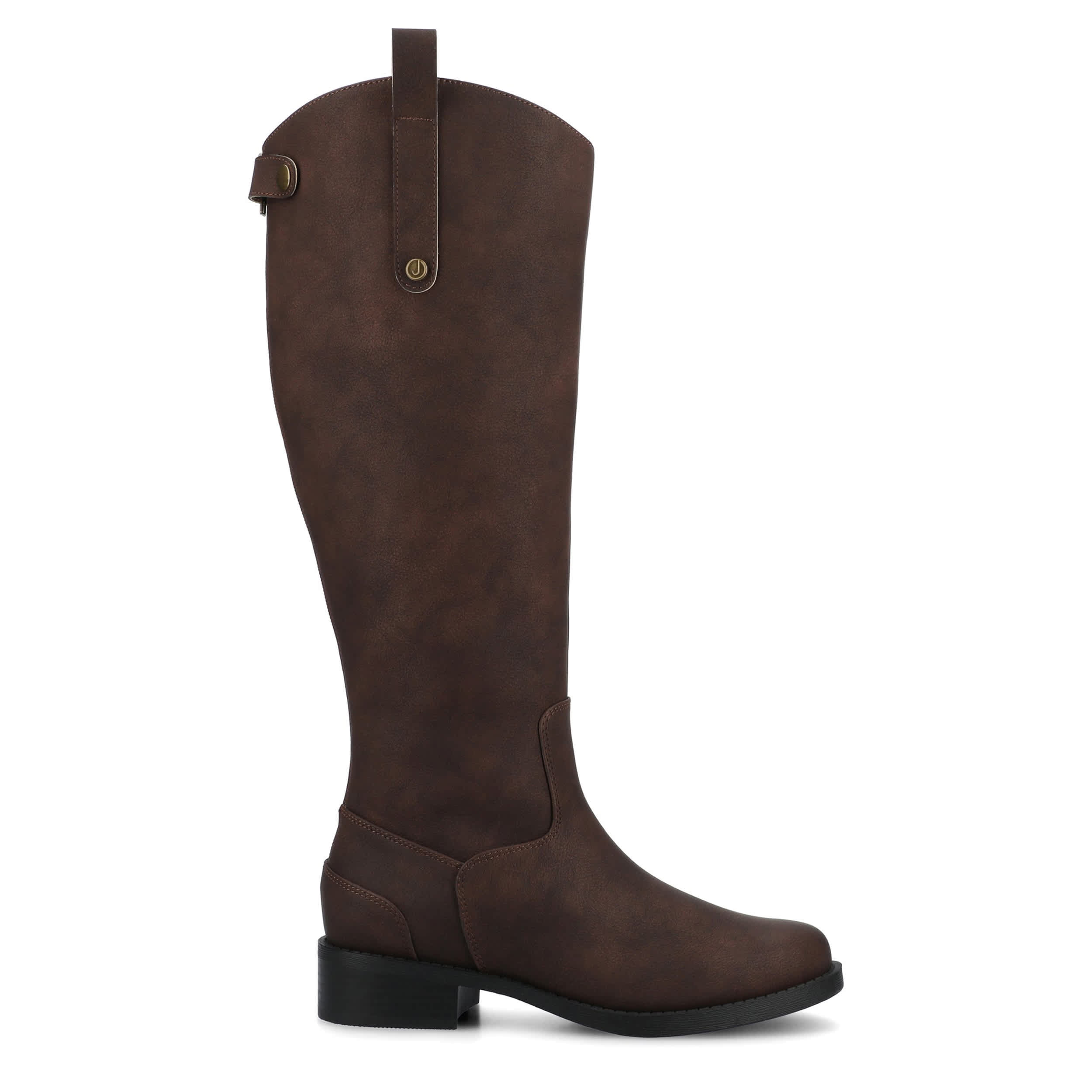 JOURNEE COLLECTION-WOMENS GEMA TALL BOOT-CHOCOLATE & 