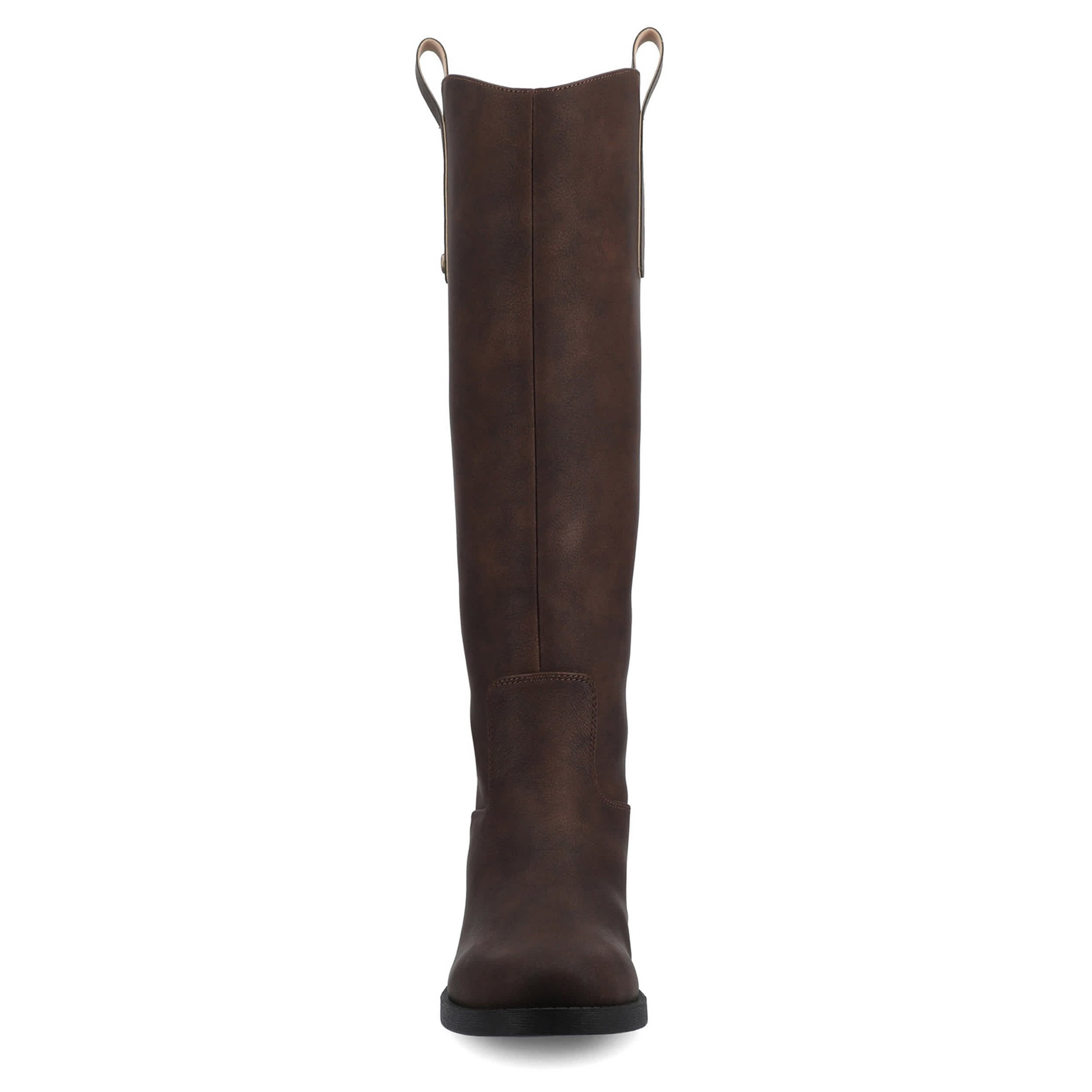 JOURNEE COLLECTION-WOMENS GEMA TALL BOOT-CHOCOLATE & 