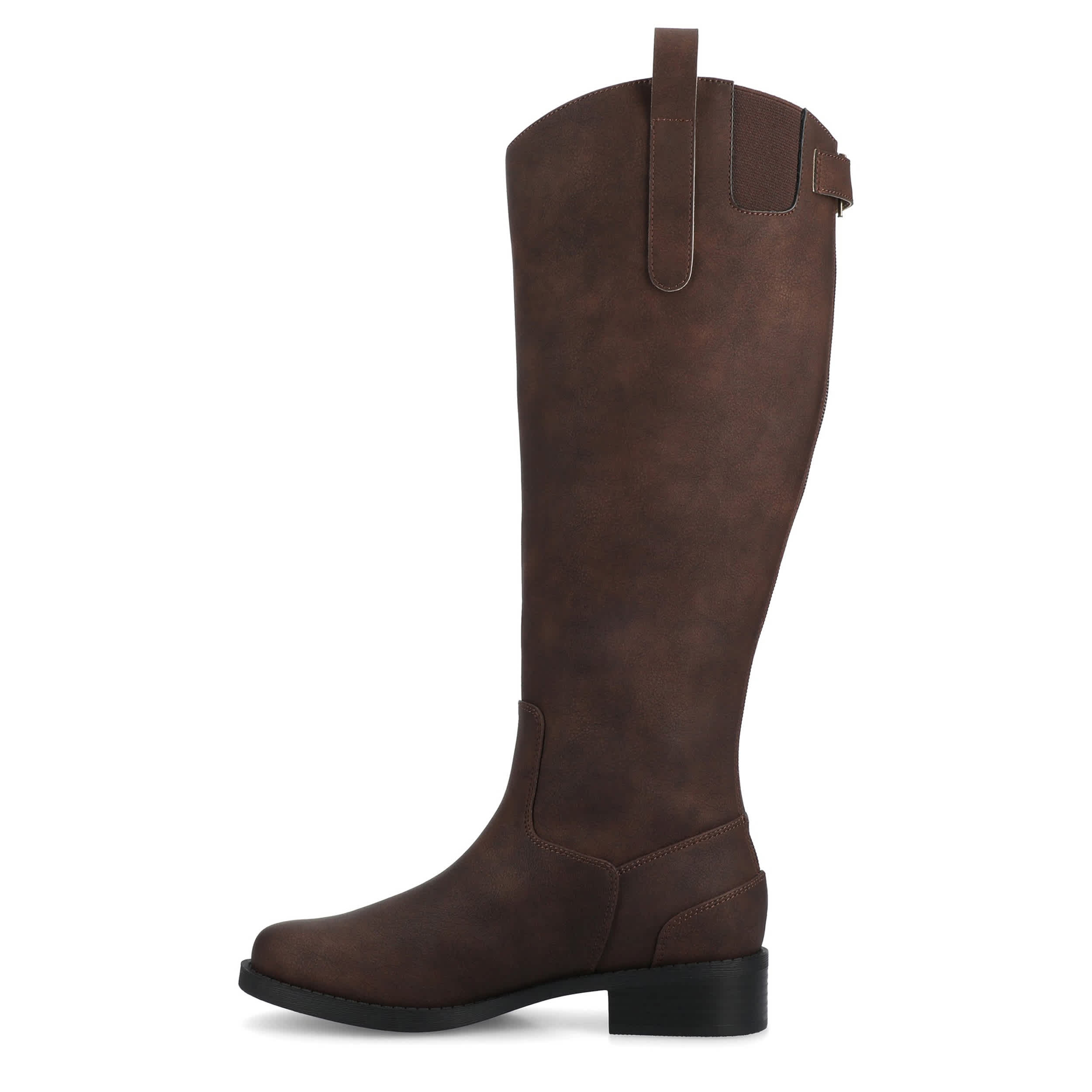JOURNEE COLLECTION-WOMENS GEMA TALL BOOT-CHOCOLATE & 