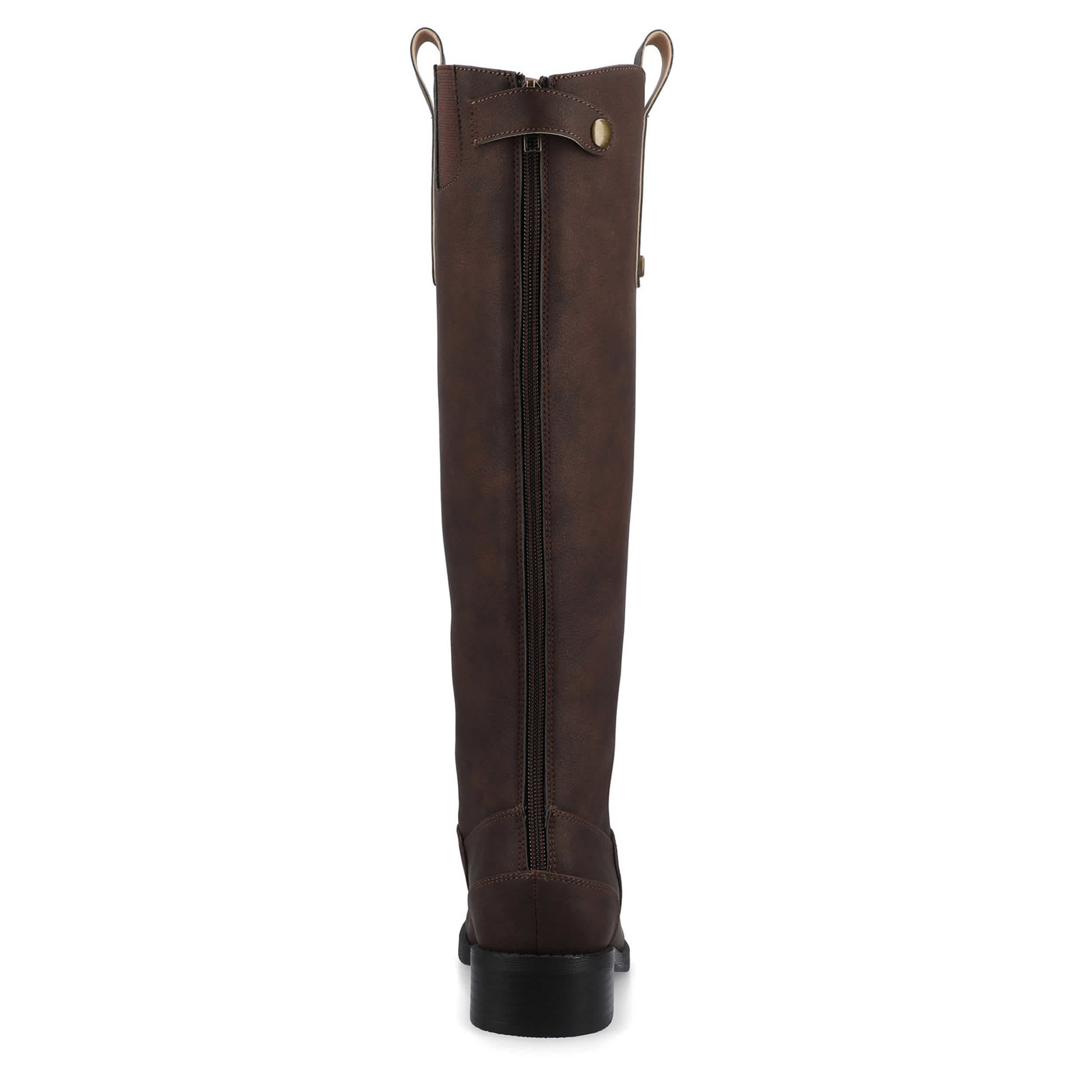 JOURNEE COLLECTION-WOMENS GEMA TALL BOOT-CHOCOLATE & 