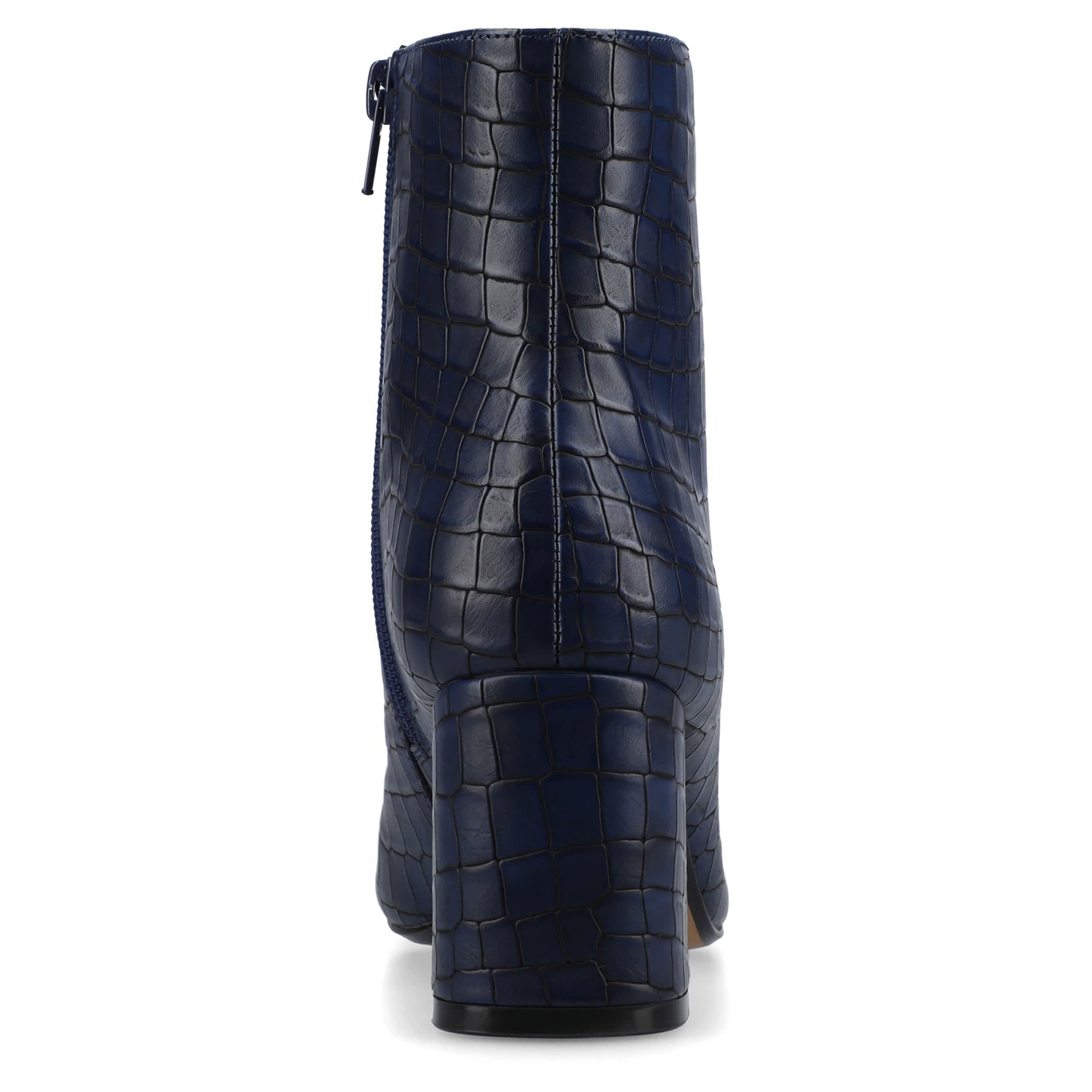 JOURNEE COLLECTION-WOMENS HAYLINN ANKLE BOOT-BLUE & 