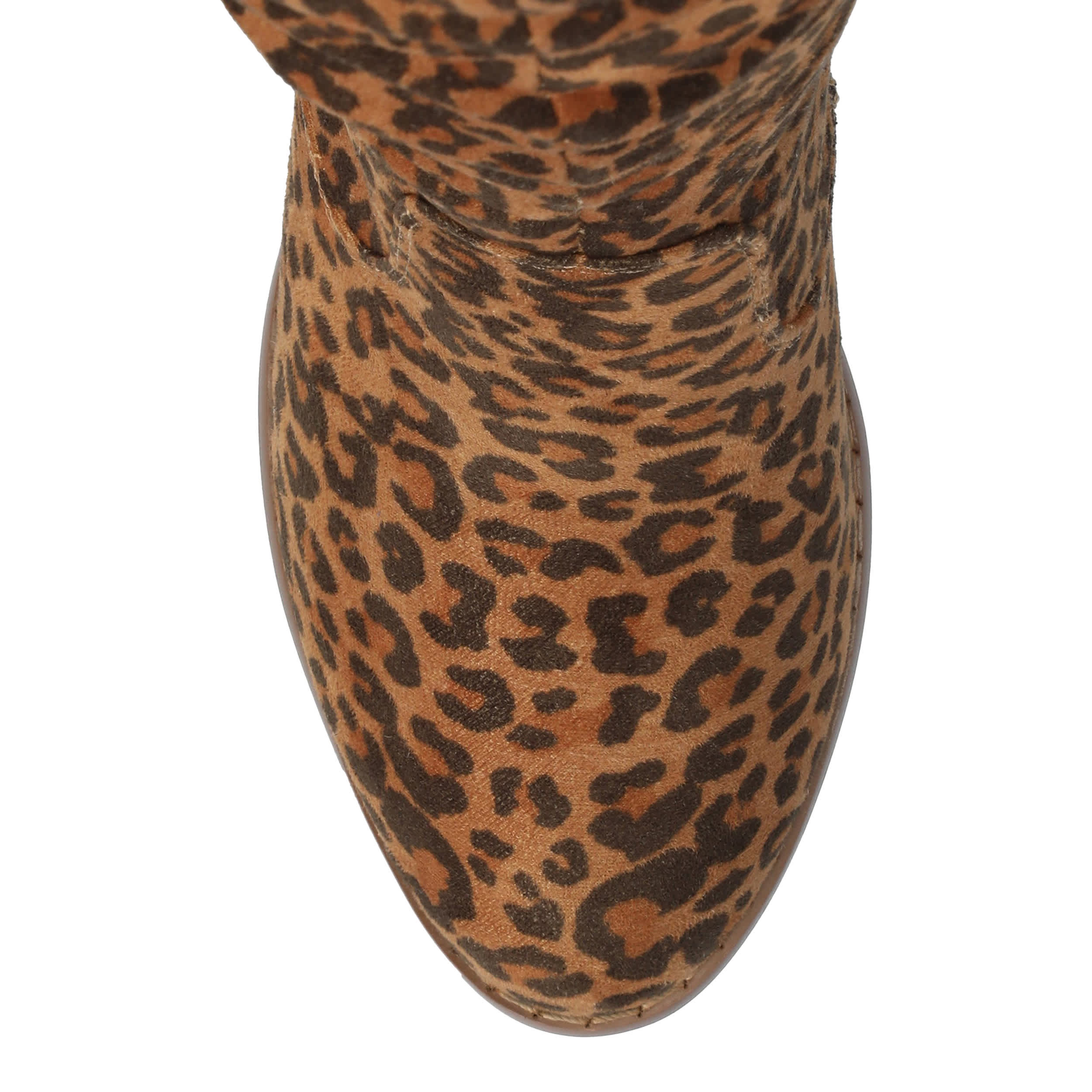 JOURNEE COLLECTION-WOMENS KAISON EXTRA WIDE CALF OVER THE KNEE BOOT-LEOPARD & 