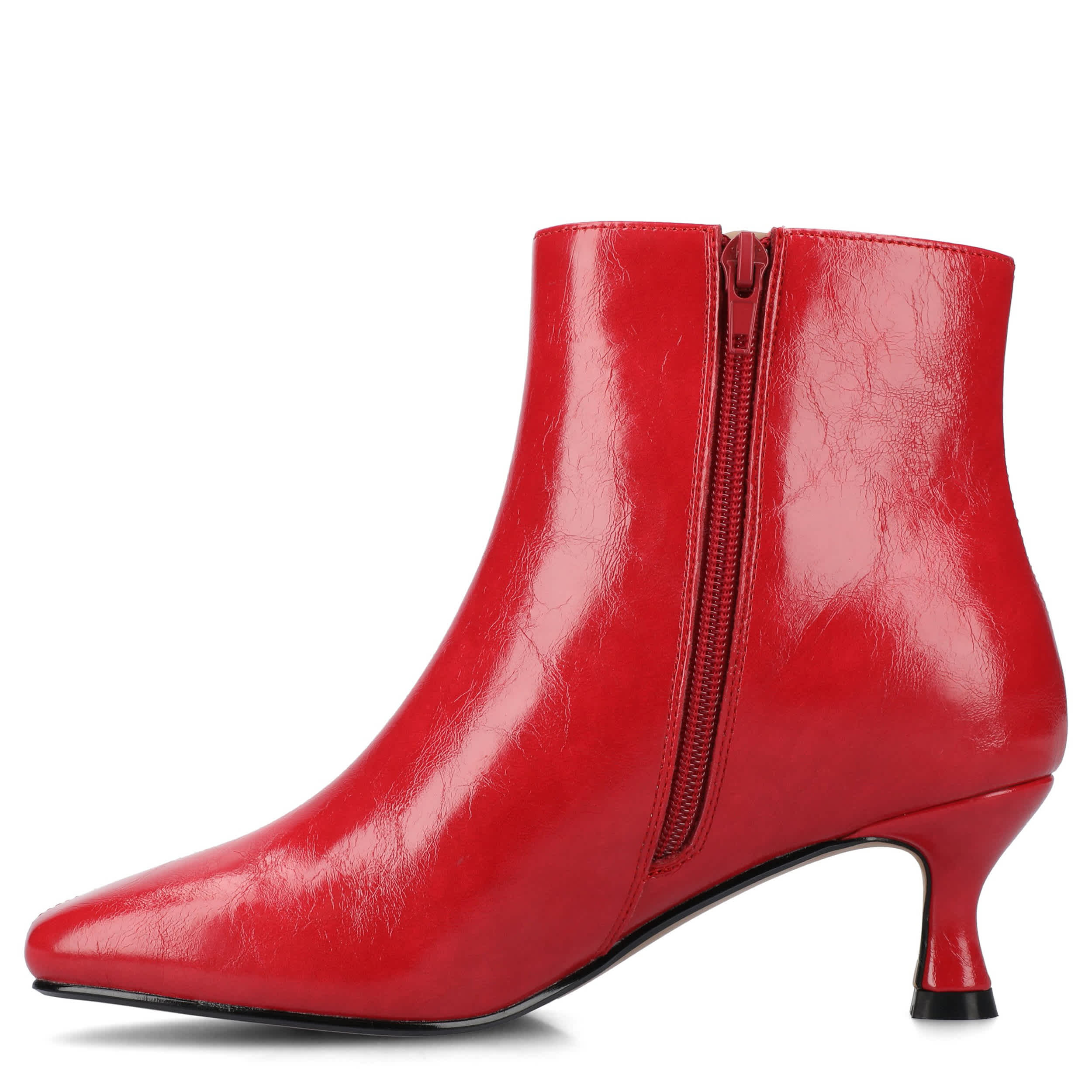 JOURNEE COLLECTION-WOMENS KELSSA DRESS BOOT-RED & 