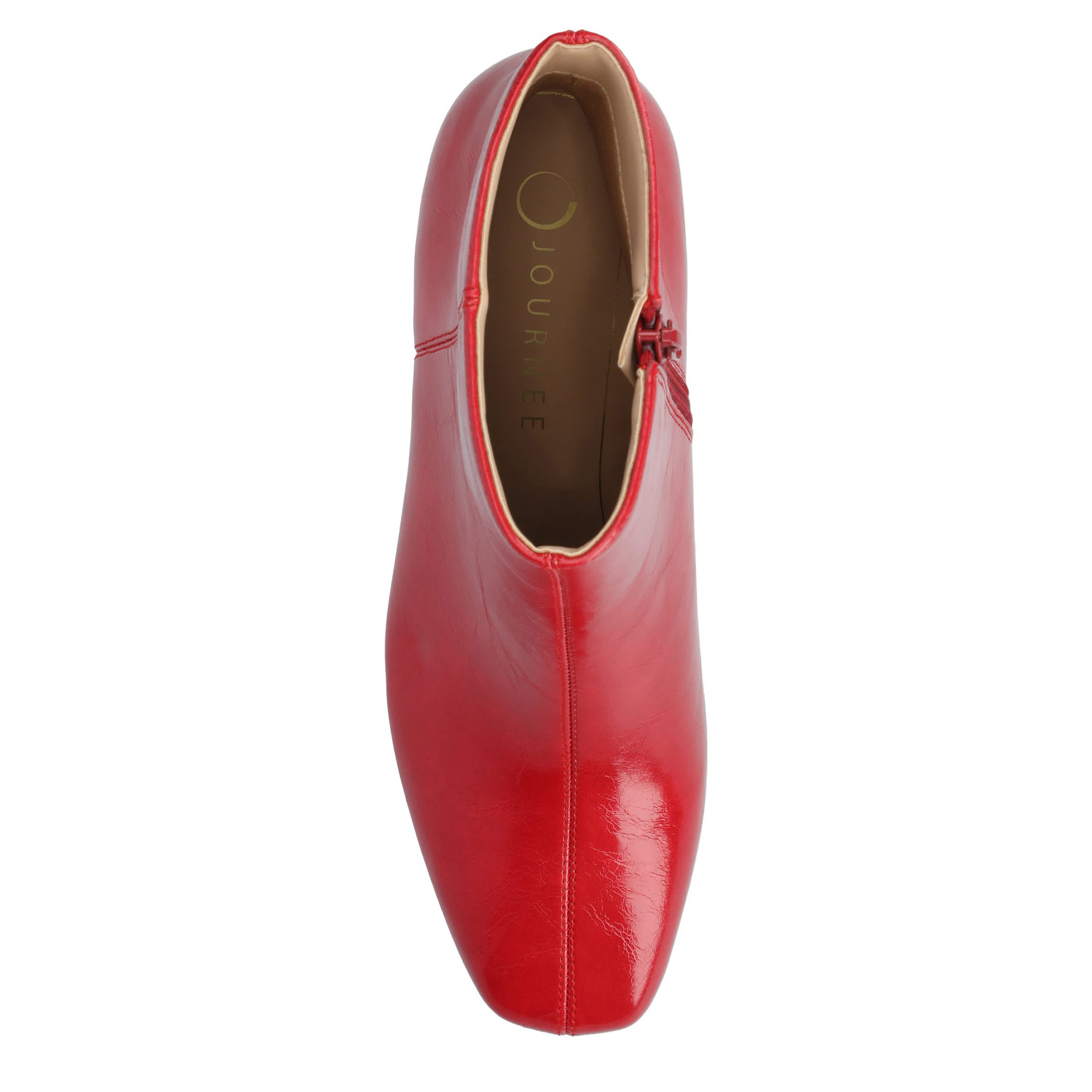 JOURNEE COLLECTION-WOMENS KELSSA DRESS BOOT-RED & 