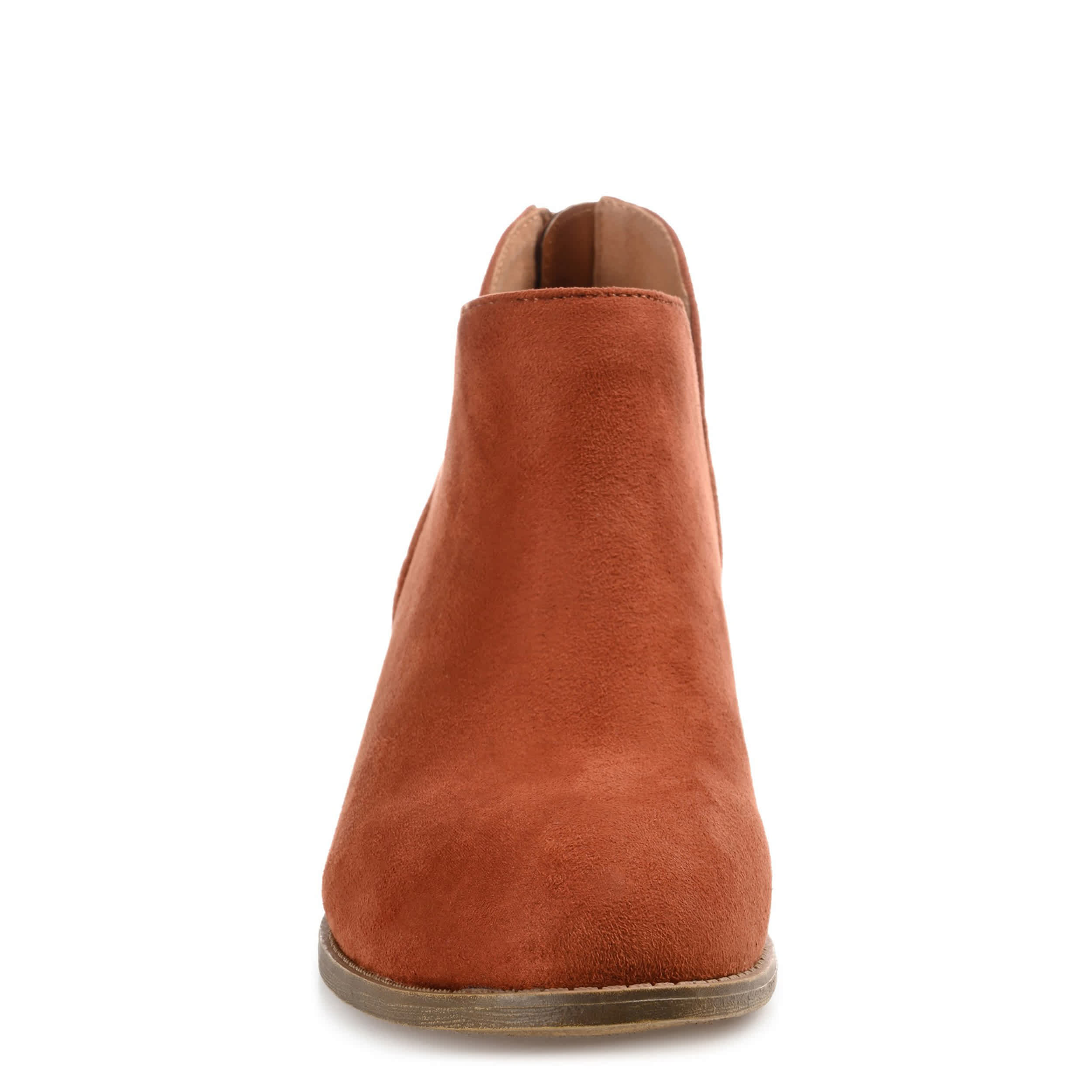 JOURNEE COLLECTION-WOMENS LIVVY BOOTIE-COGNAC & 