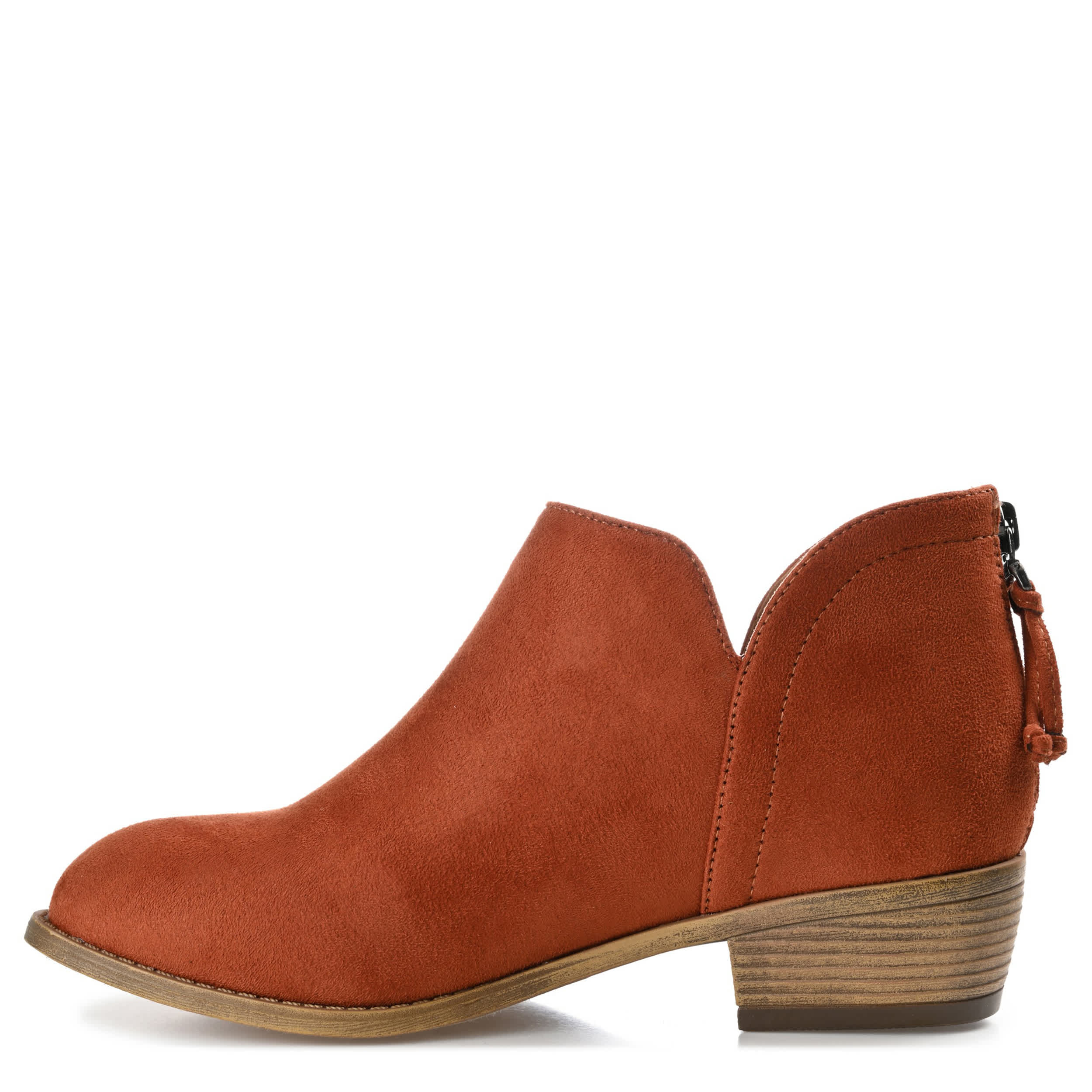 JOURNEE COLLECTION-WOMENS LIVVY BOOTIE-COGNAC & 