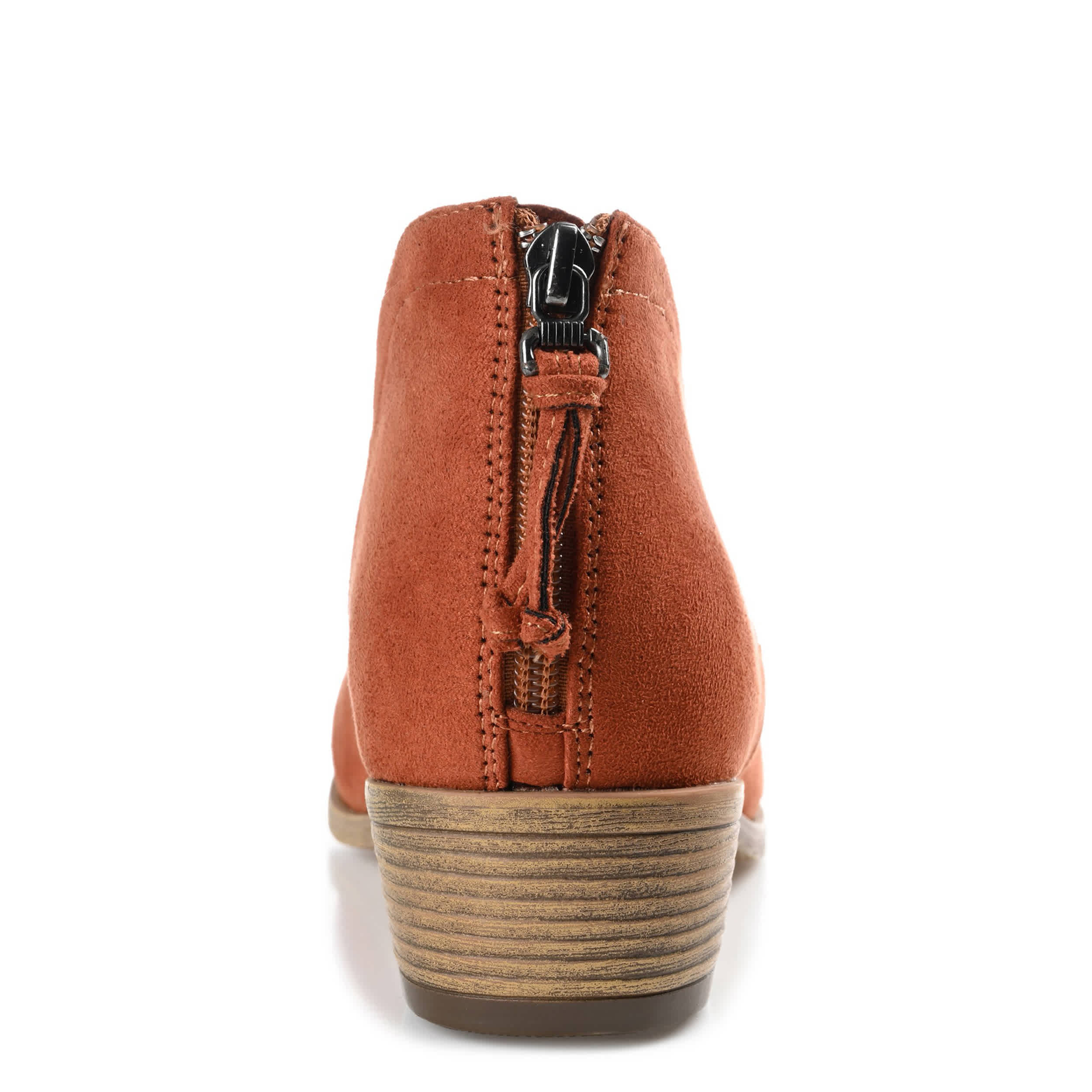 JOURNEE COLLECTION-WOMENS LIVVY BOOTIE-COGNAC & 