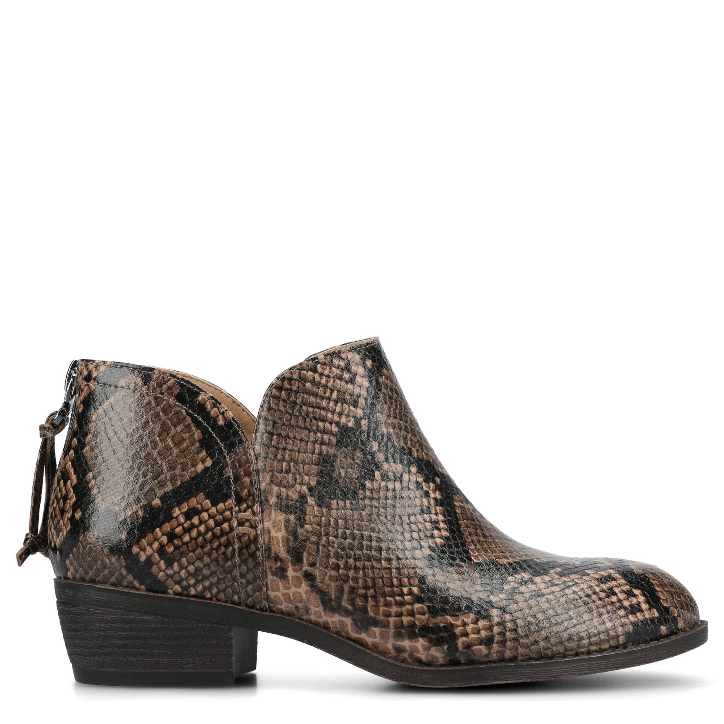 JOURNEE COLLECTION-WOMENS LIVVY BOOTIE-BROWN & 