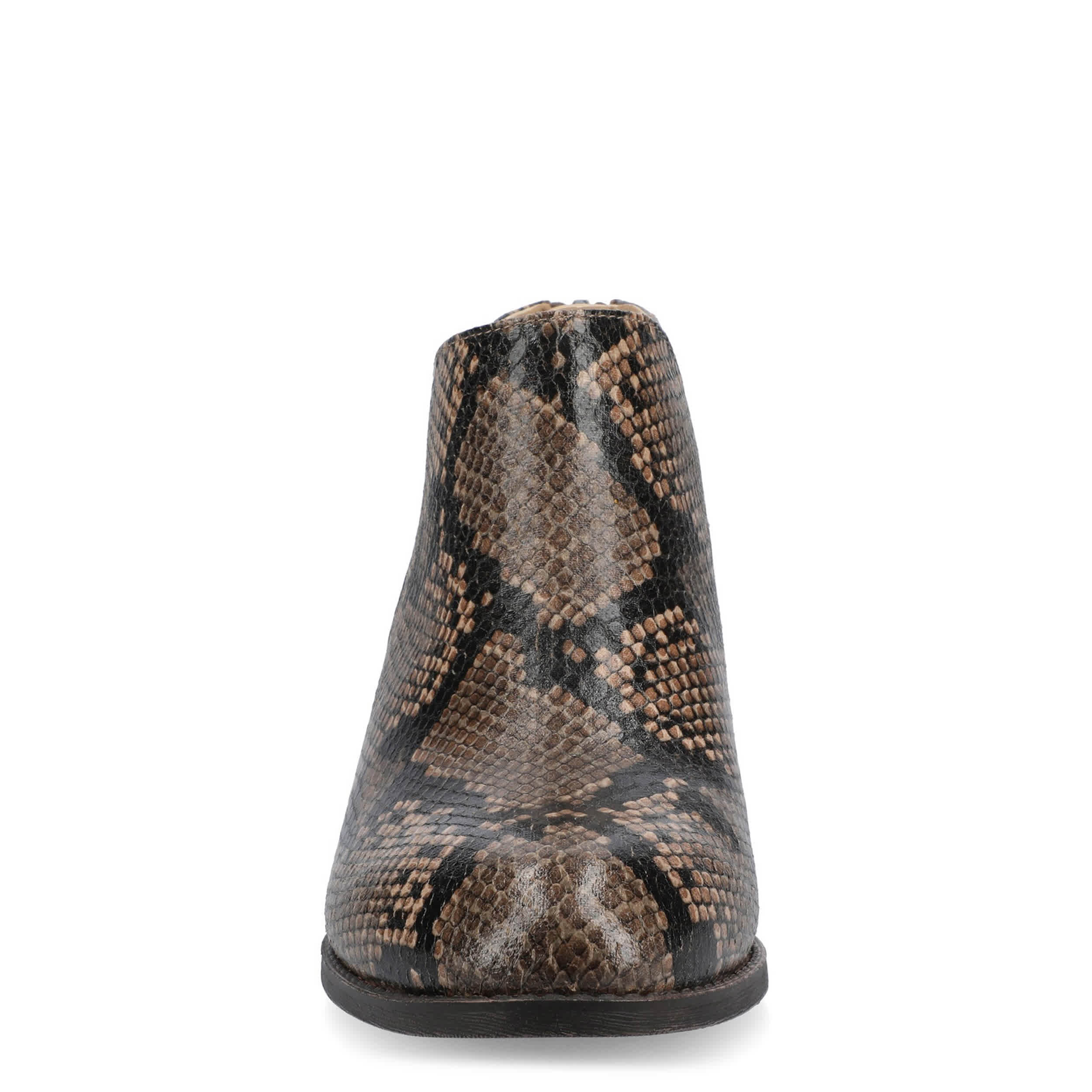 JOURNEE COLLECTION-WOMENS LIVVY BOOTIE-BROWN & 