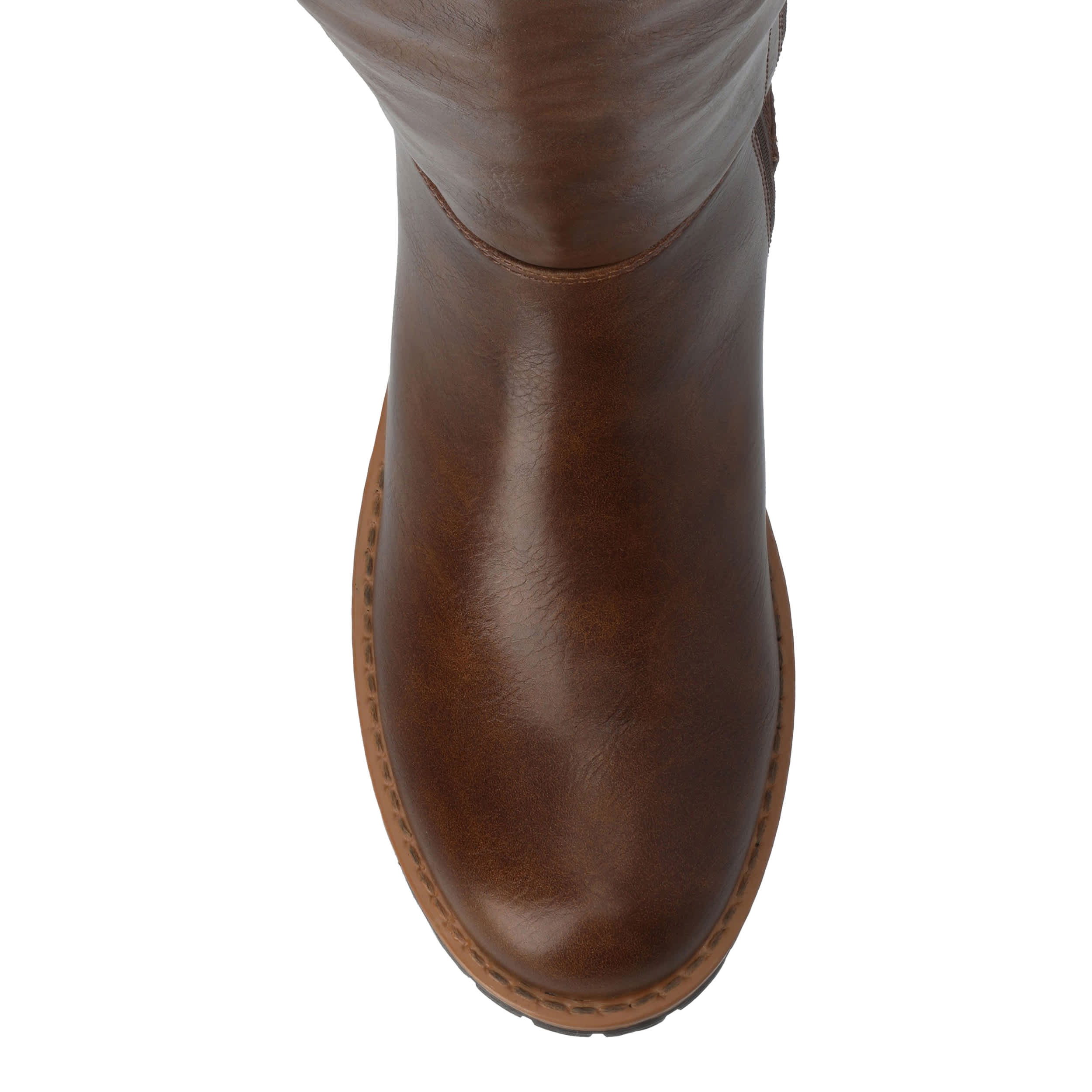 JOURNEE COLLECTION-WOMENS MORRIGAN OVER THE KNEE BOOTS-CHOCOLATE & 