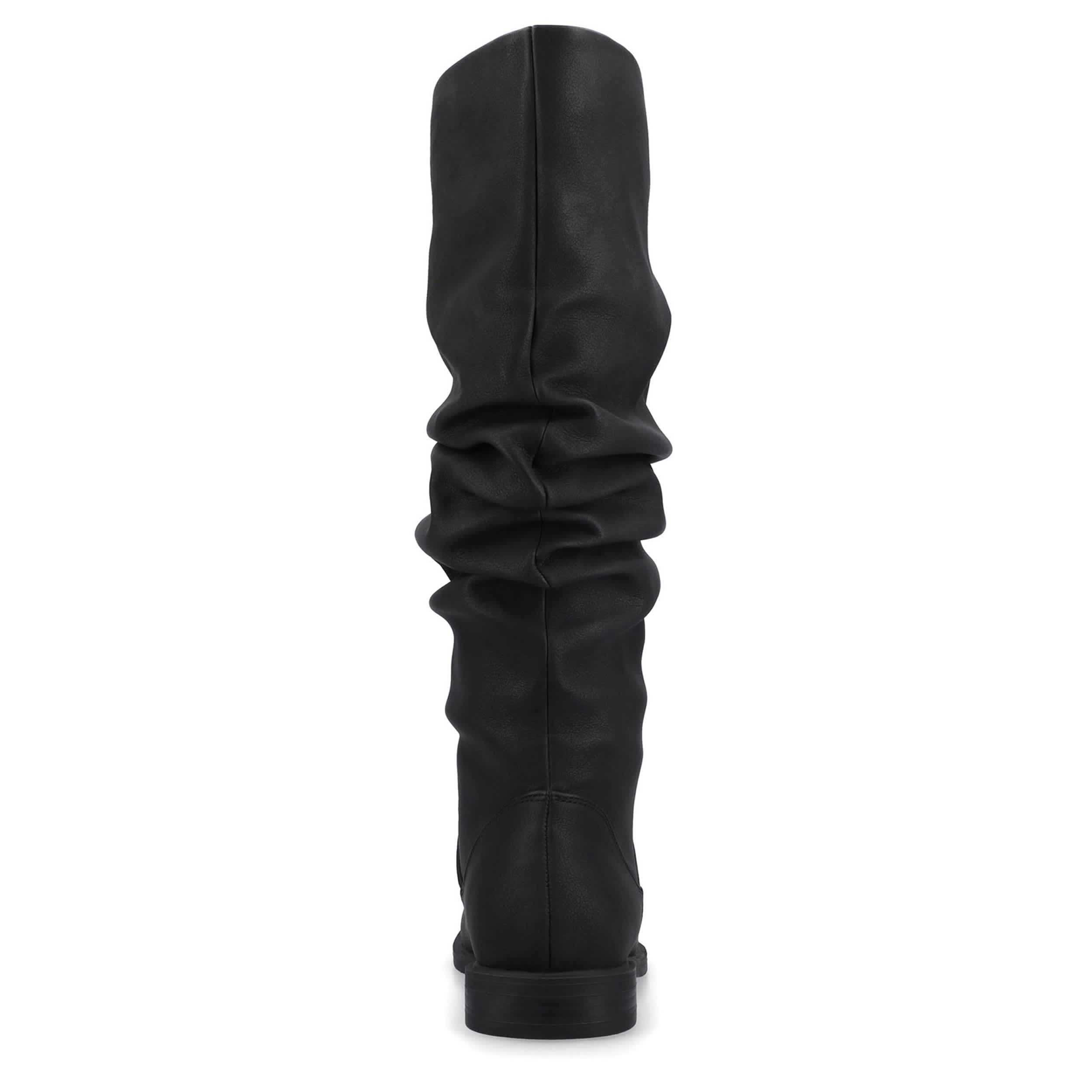 JOURNEE COLLECTION-WOMENS PENNIE TALL BOOT-BLACK & 