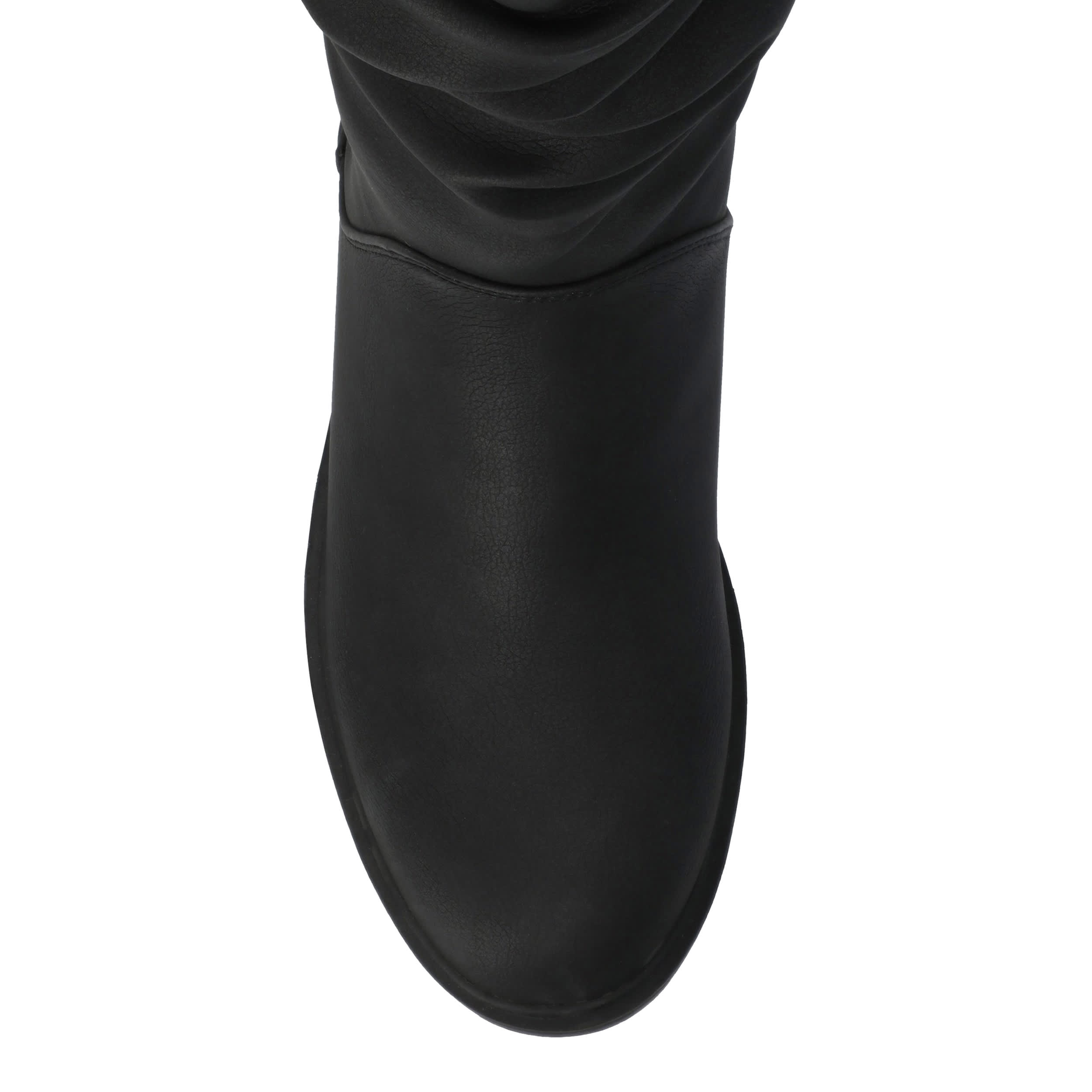 JOURNEE COLLECTION-WOMENS PENNIE TALL BOOT-BLACK & 