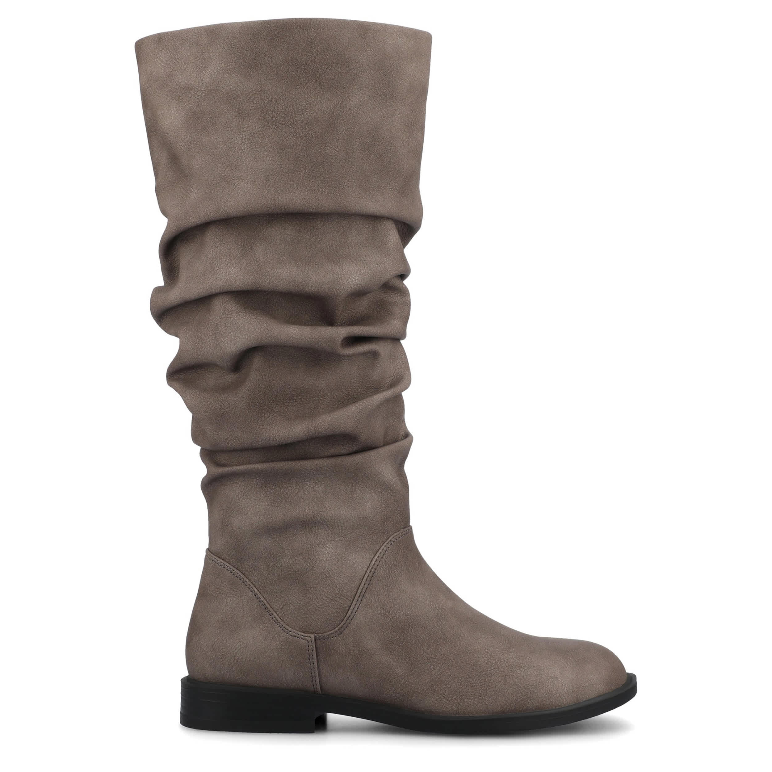 JOURNEE COLLECTION-WOMENS PENNIE TALL BOOT-GREY & 