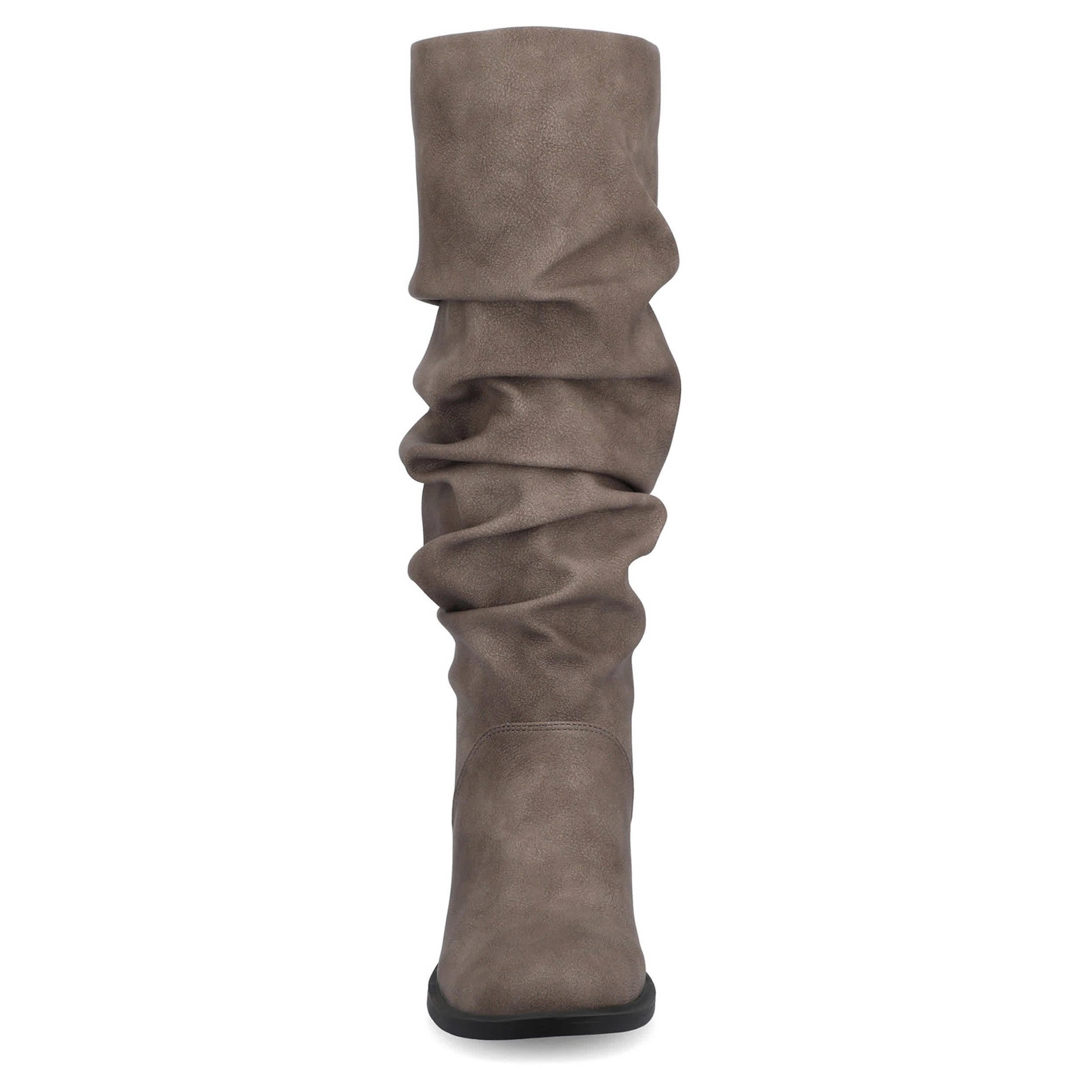 JOURNEE COLLECTION-WOMENS PENNIE TALL BOOT-GREY & 