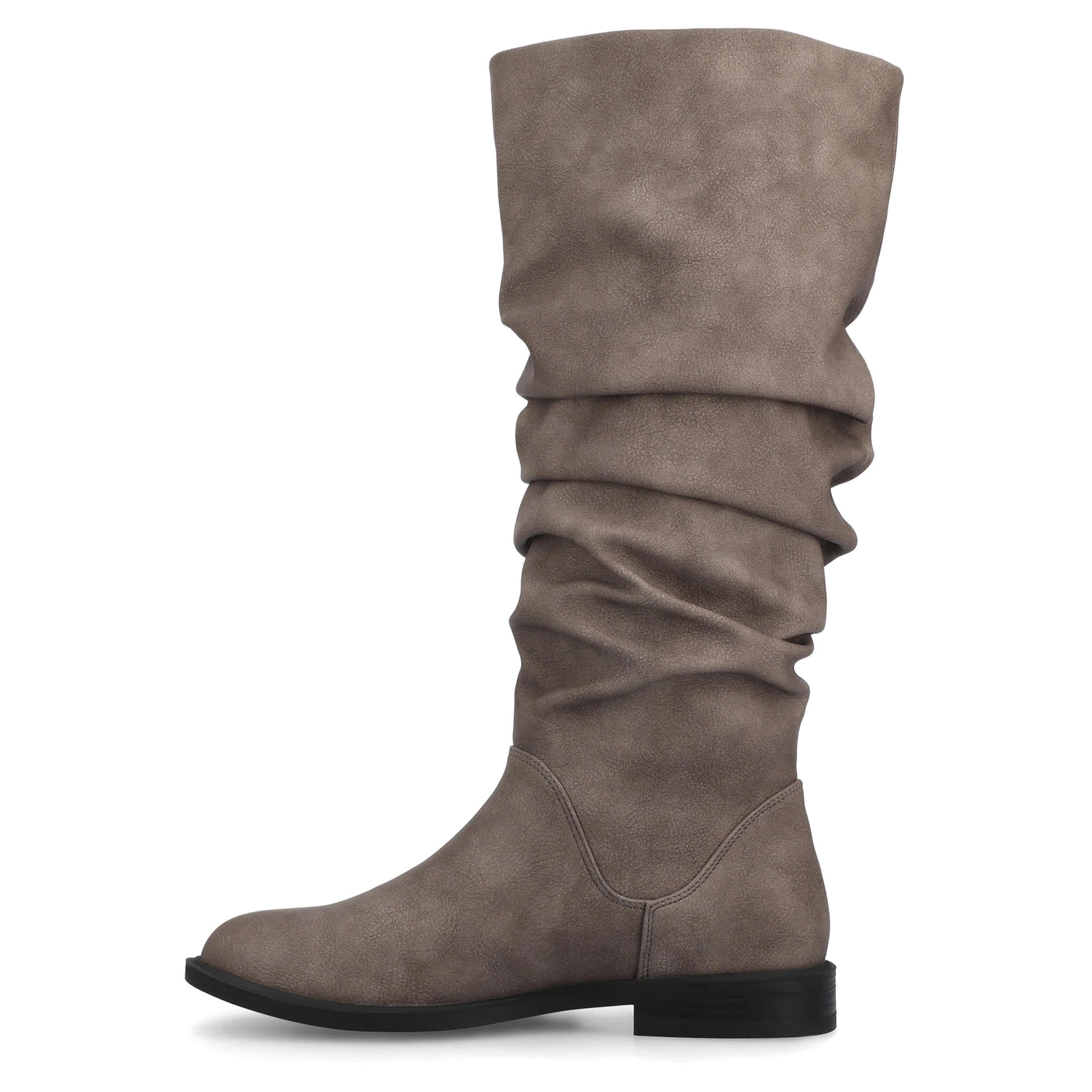 JOURNEE COLLECTION-WOMENS PENNIE TALL BOOT-GREY & 
