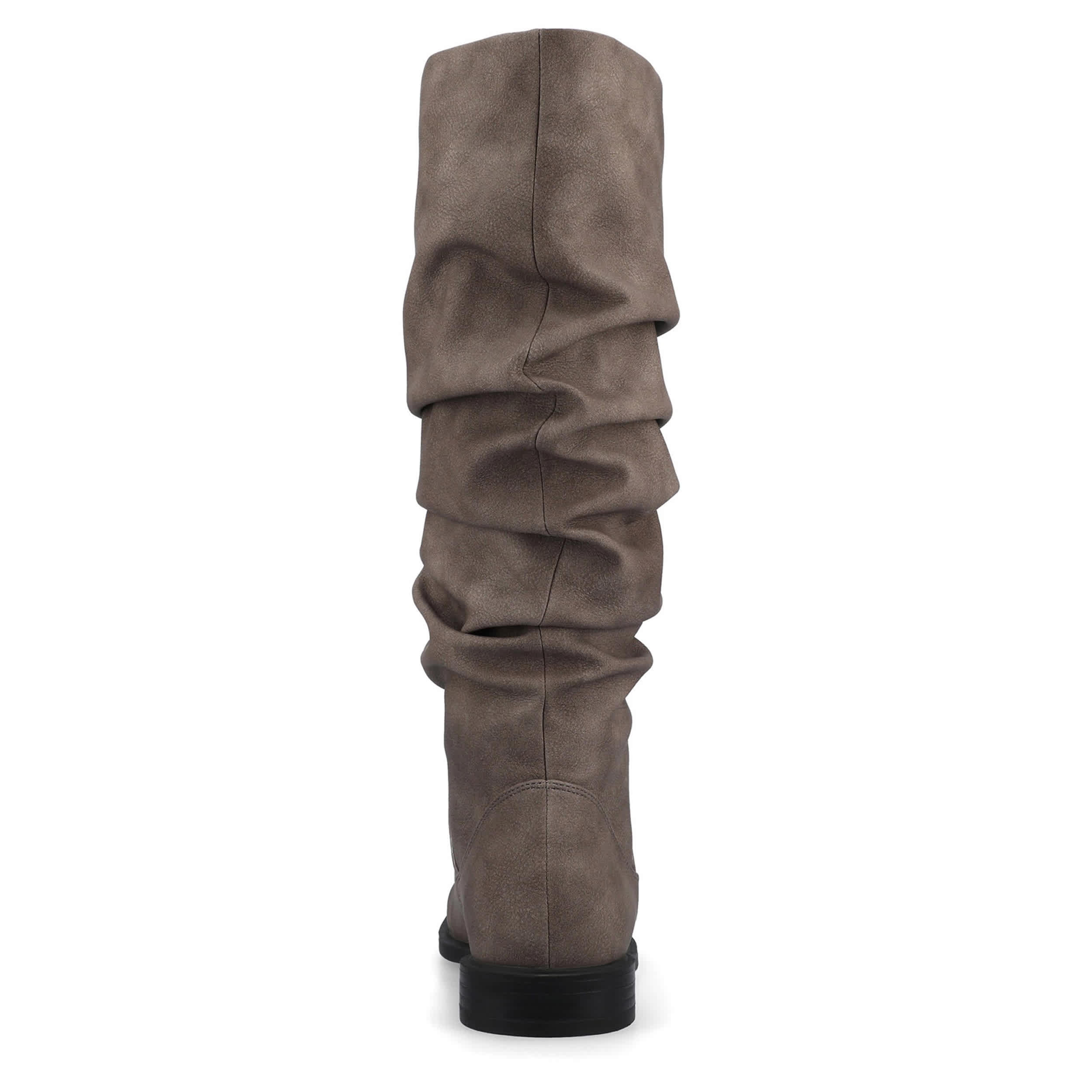JOURNEE COLLECTION-WOMENS PENNIE TALL BOOT-GREY & 