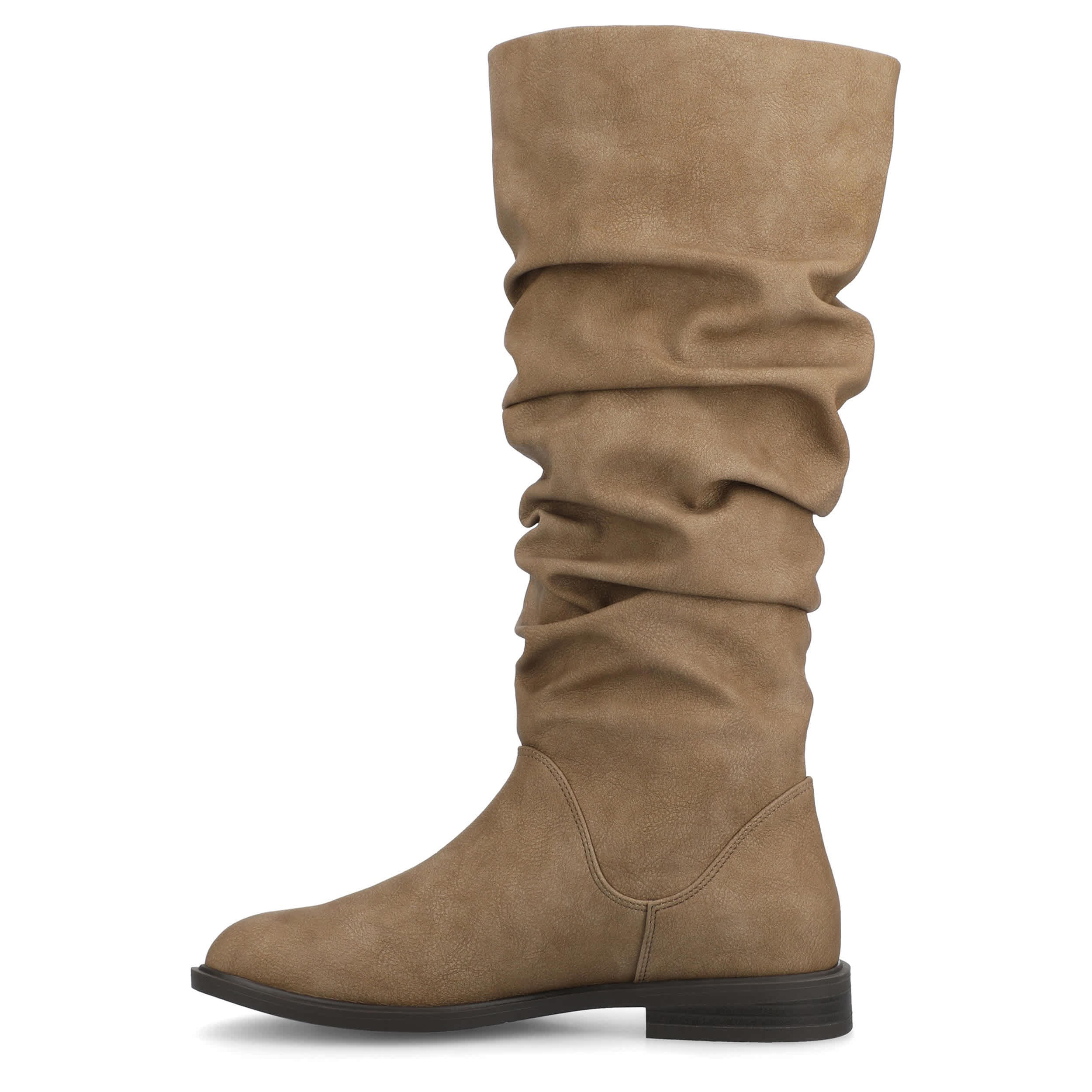 JOURNEE COLLECTION-WOMENS PENNIE TALL BOOT-TAN & 