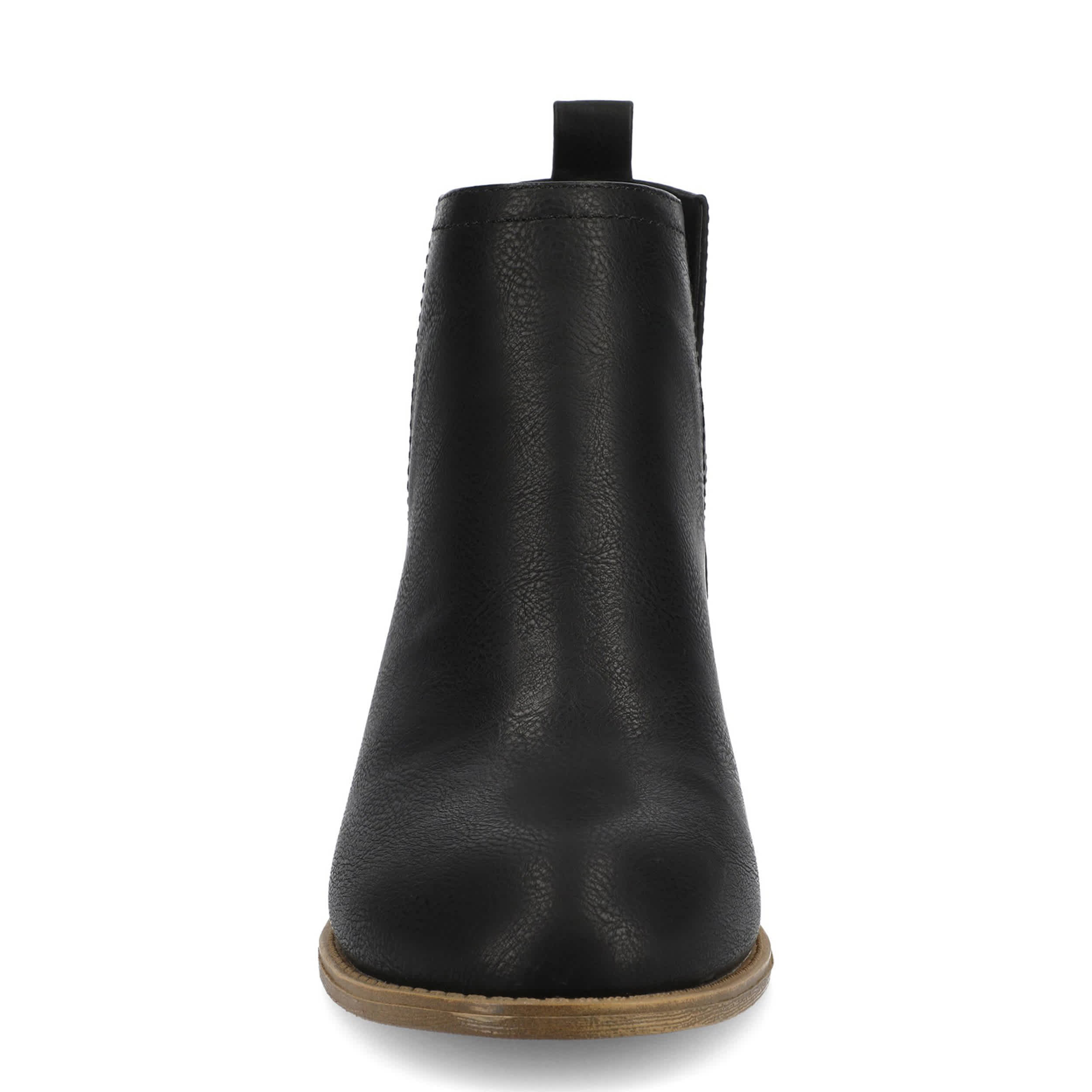 JOURNEE COLLECTION-WOMENS RIMI BOOTIE-BLACK & 
