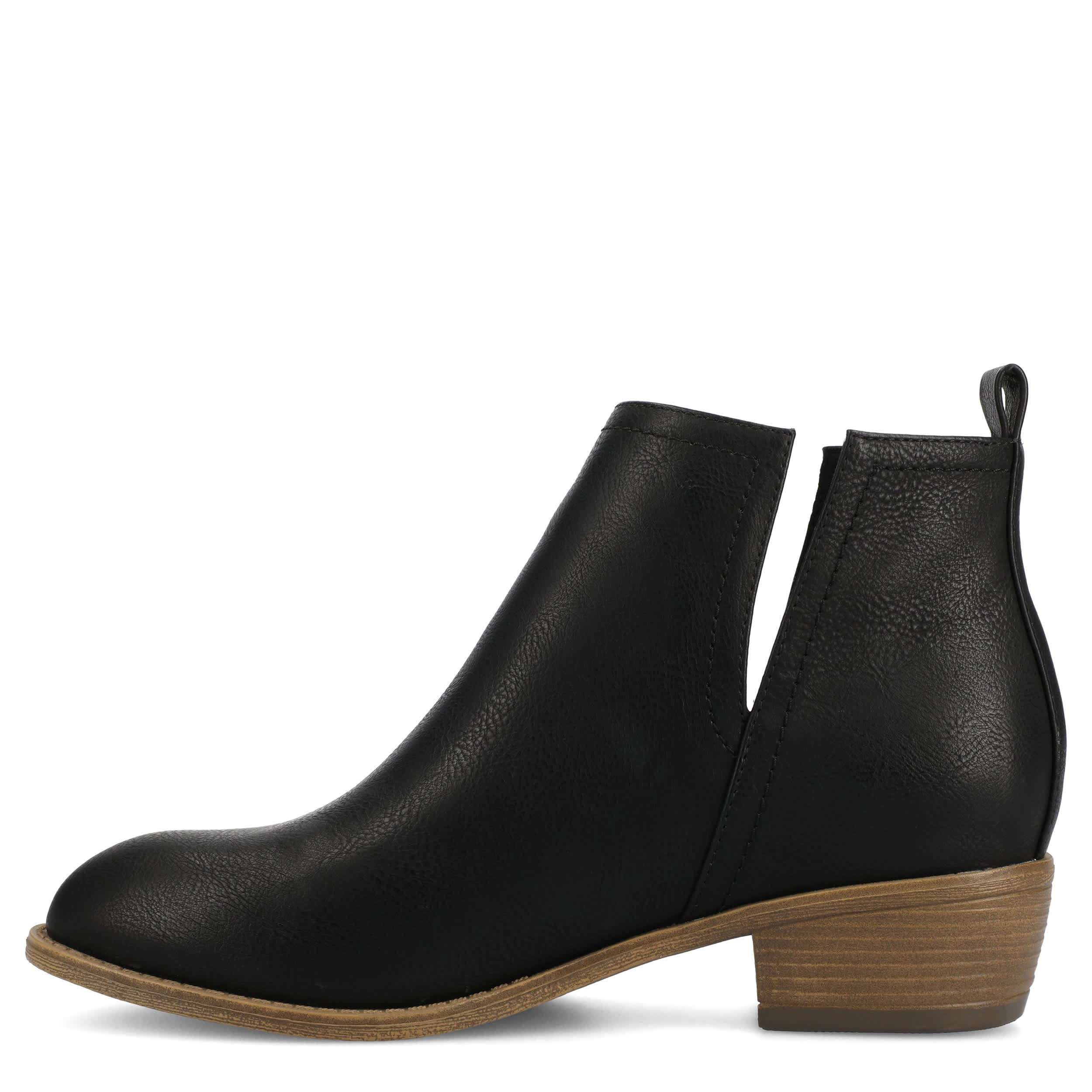 JOURNEE COLLECTION-WOMENS RIMI BOOTIE-BLACK & 