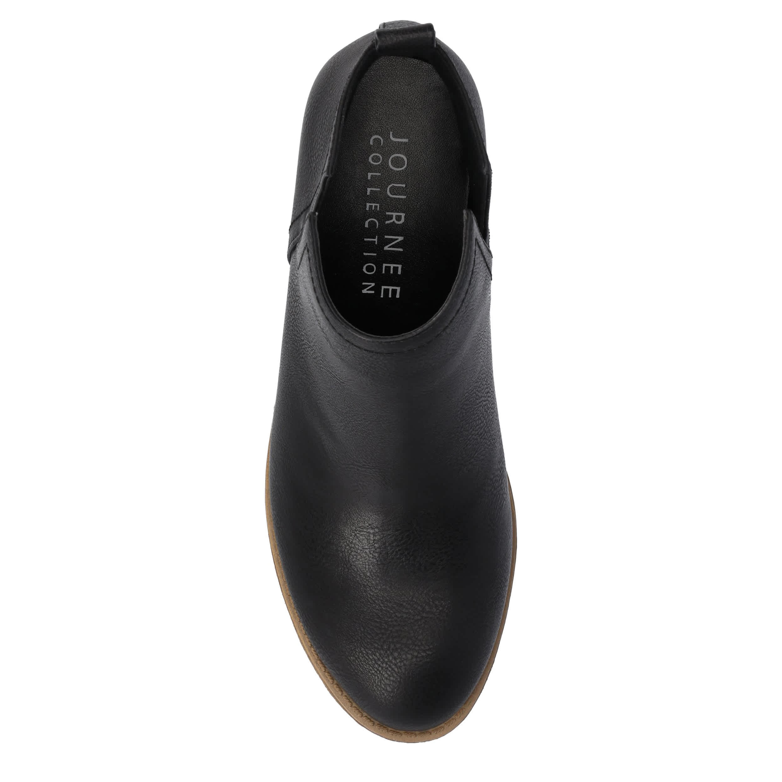 JOURNEE COLLECTION-WOMENS RIMI BOOTIE-BLACK & 