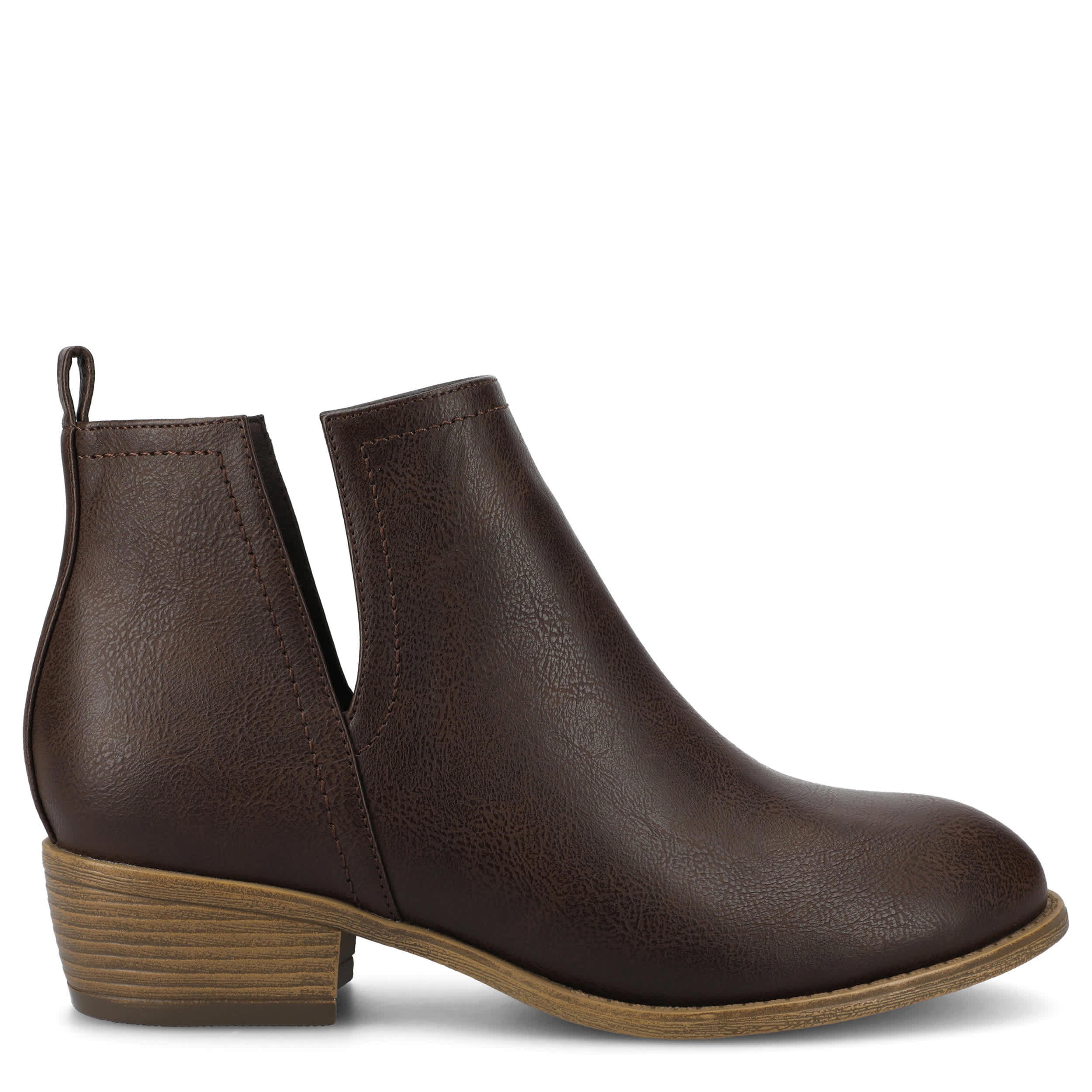 JOURNEE COLLECTION-WOMENS RIMI BOOTIE-BROWN & 
