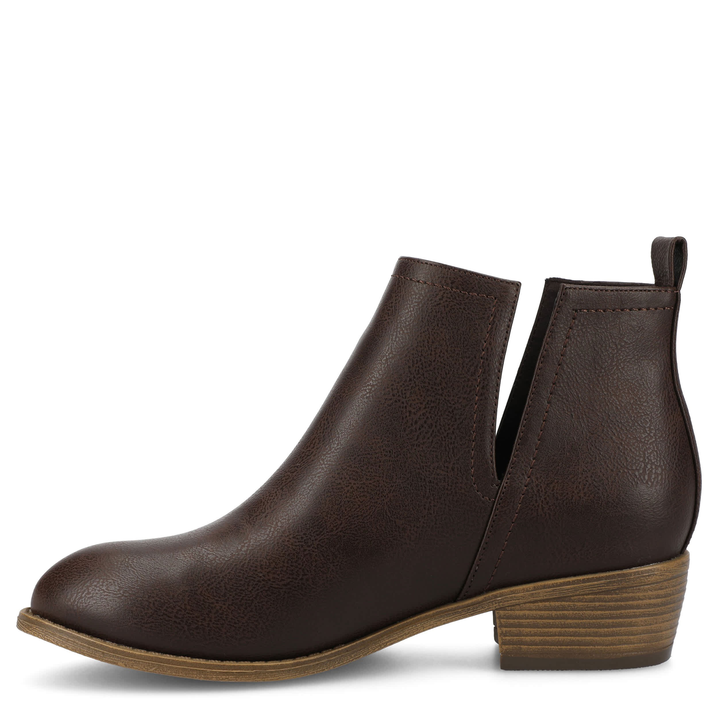 JOURNEE COLLECTION-WOMENS RIMI BOOTIE-BROWN & 