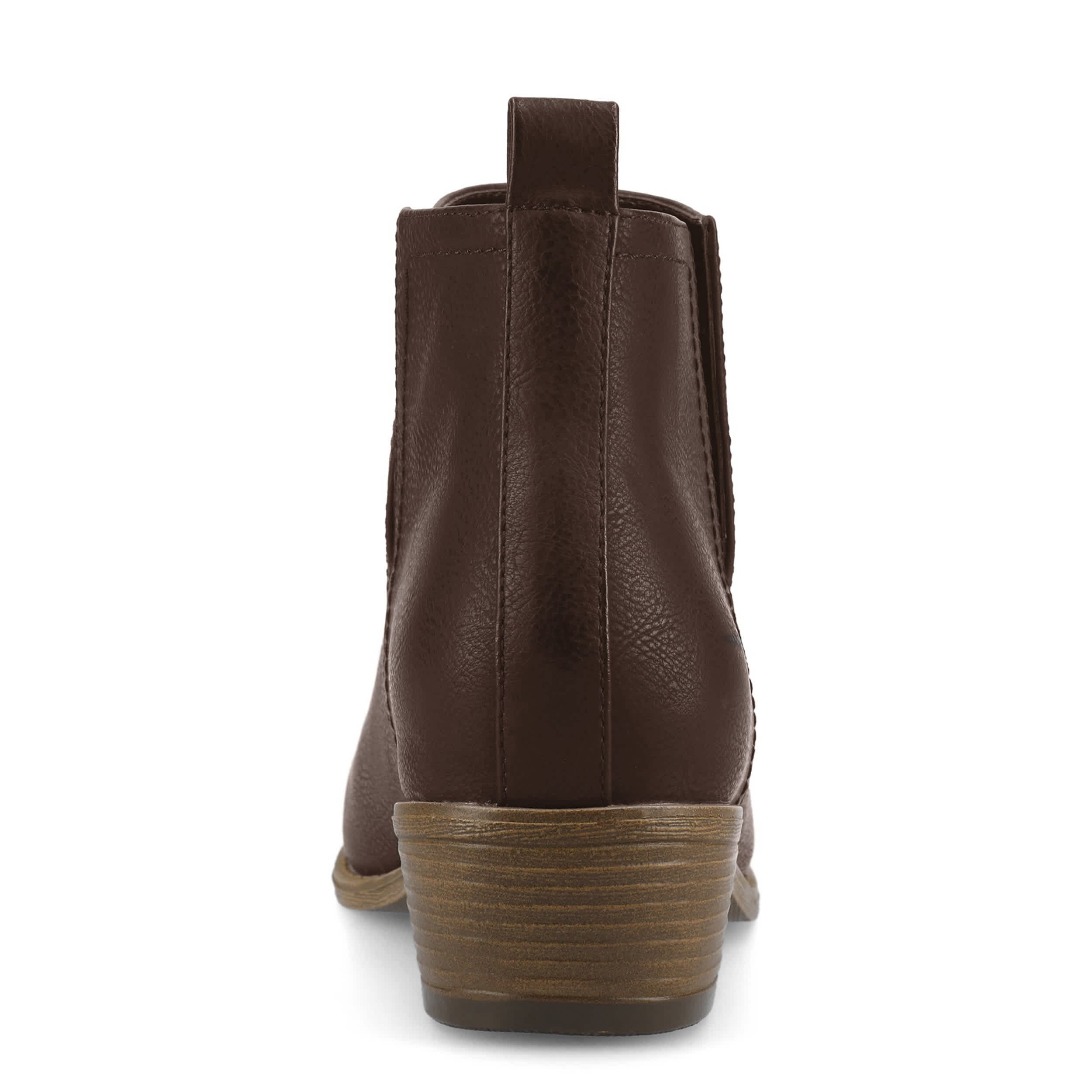 JOURNEE COLLECTION-WOMENS RIMI BOOTIE-BROWN & 