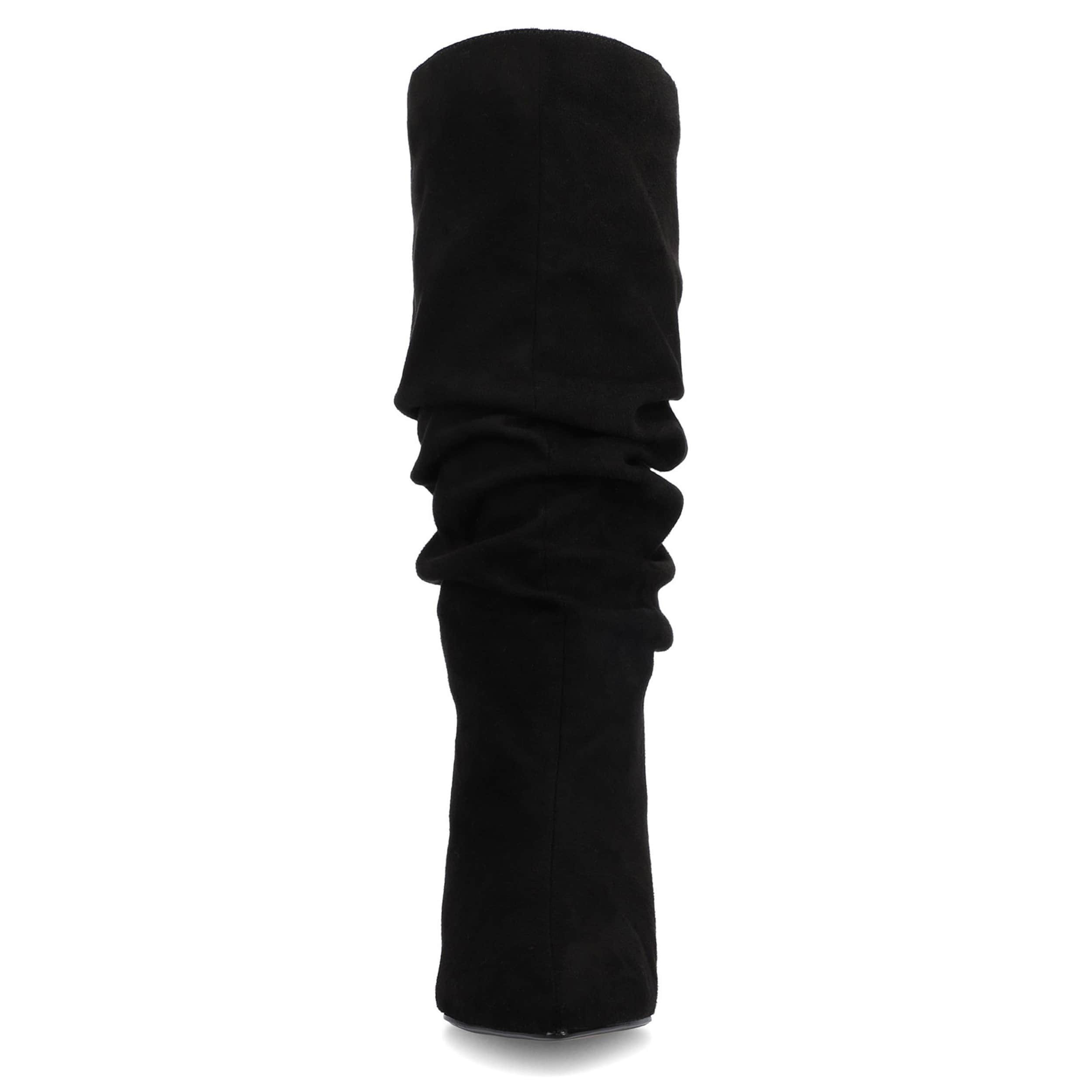 JOURNEE COLLECTION-WOMENS SONNET TALL BOOT-BLACK & 