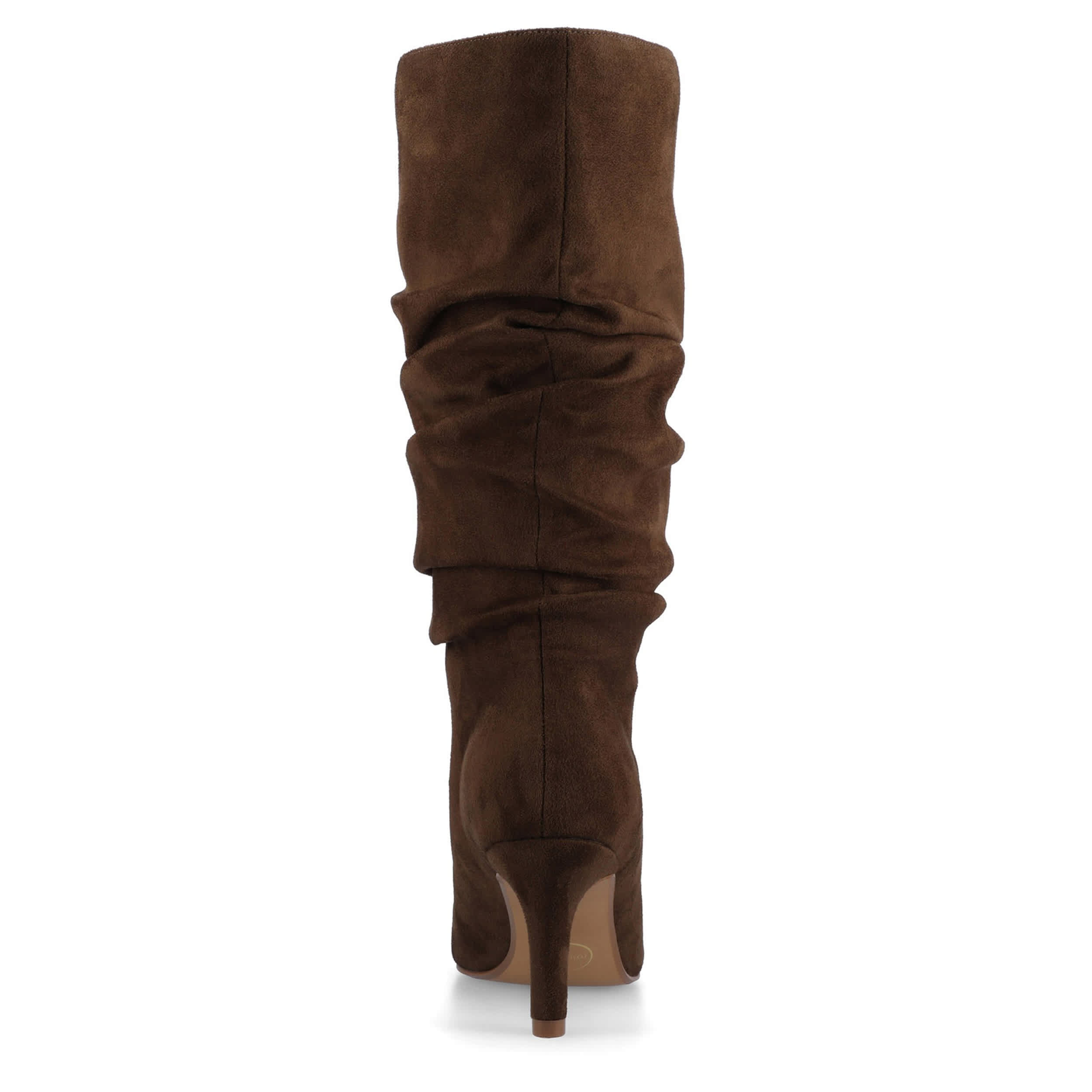 JOURNEE COLLECTION-WOMENS SONNET WIDE CALF TALL BOOT-CHOCOLATE & 