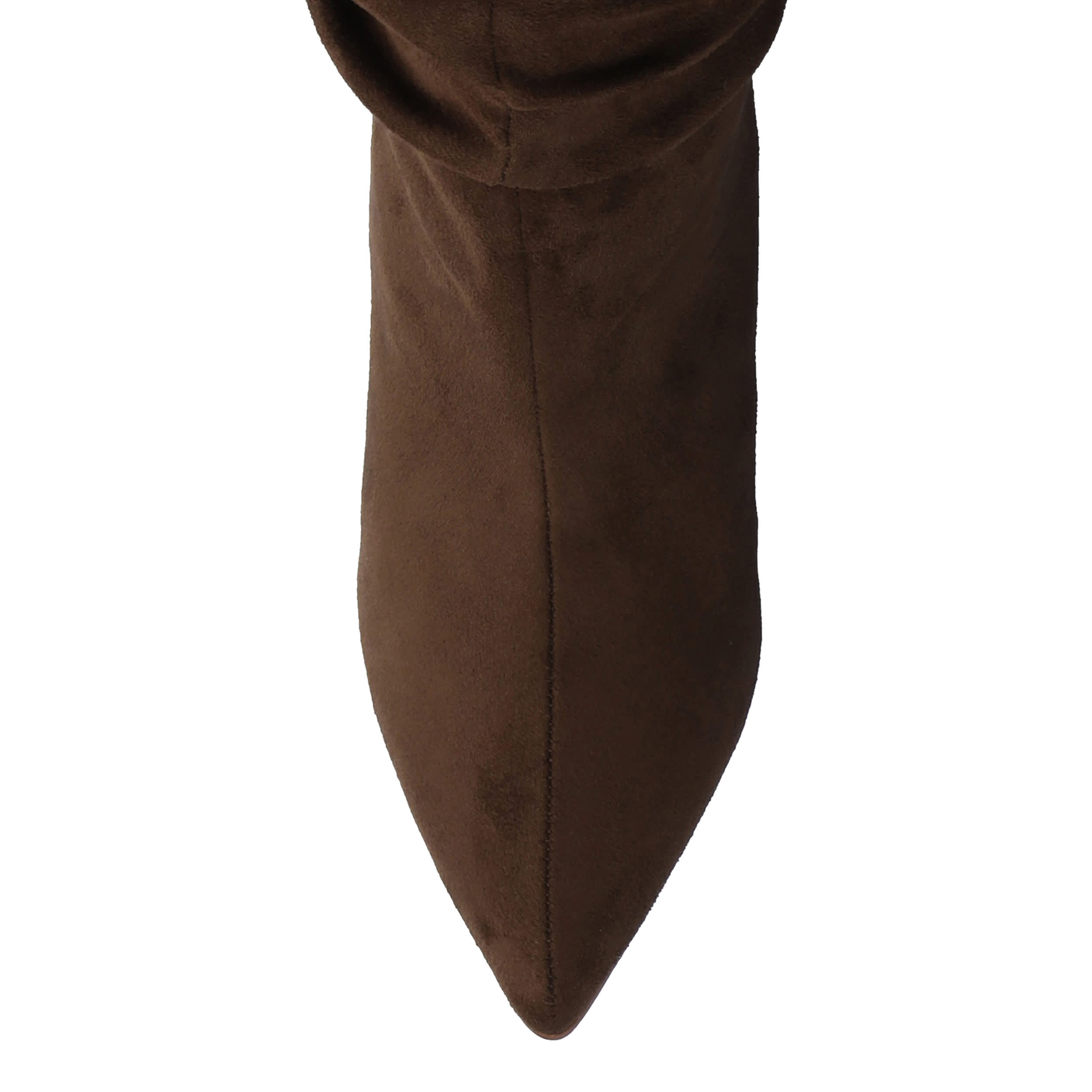 JOURNEE COLLECTION-WOMENS SONNET WIDE CALF TALL BOOT-CHOCOLATE & 