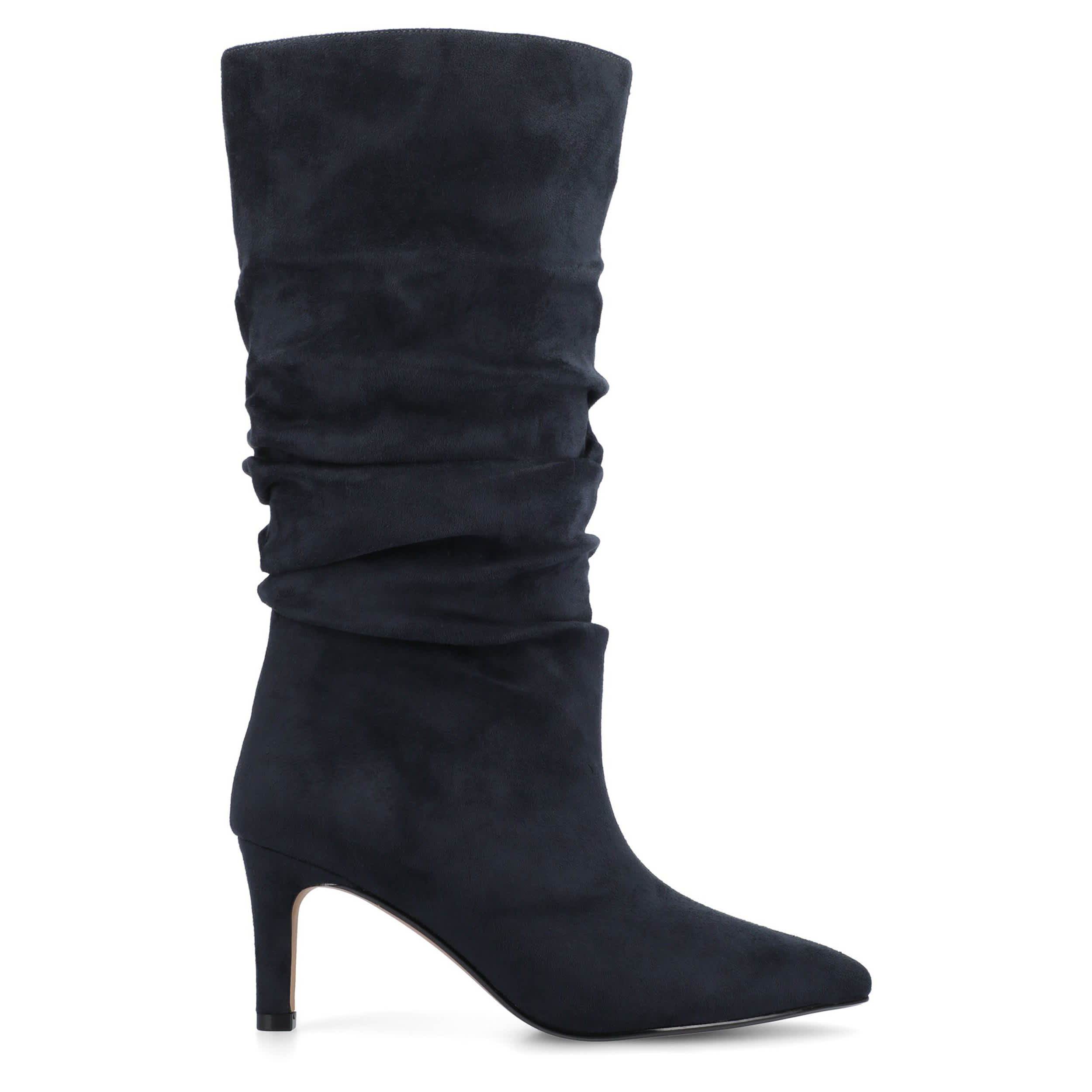 JOURNEE COLLECTION-WOMENS SONNET WIDE CALF TALL BOOT-NAVY & 