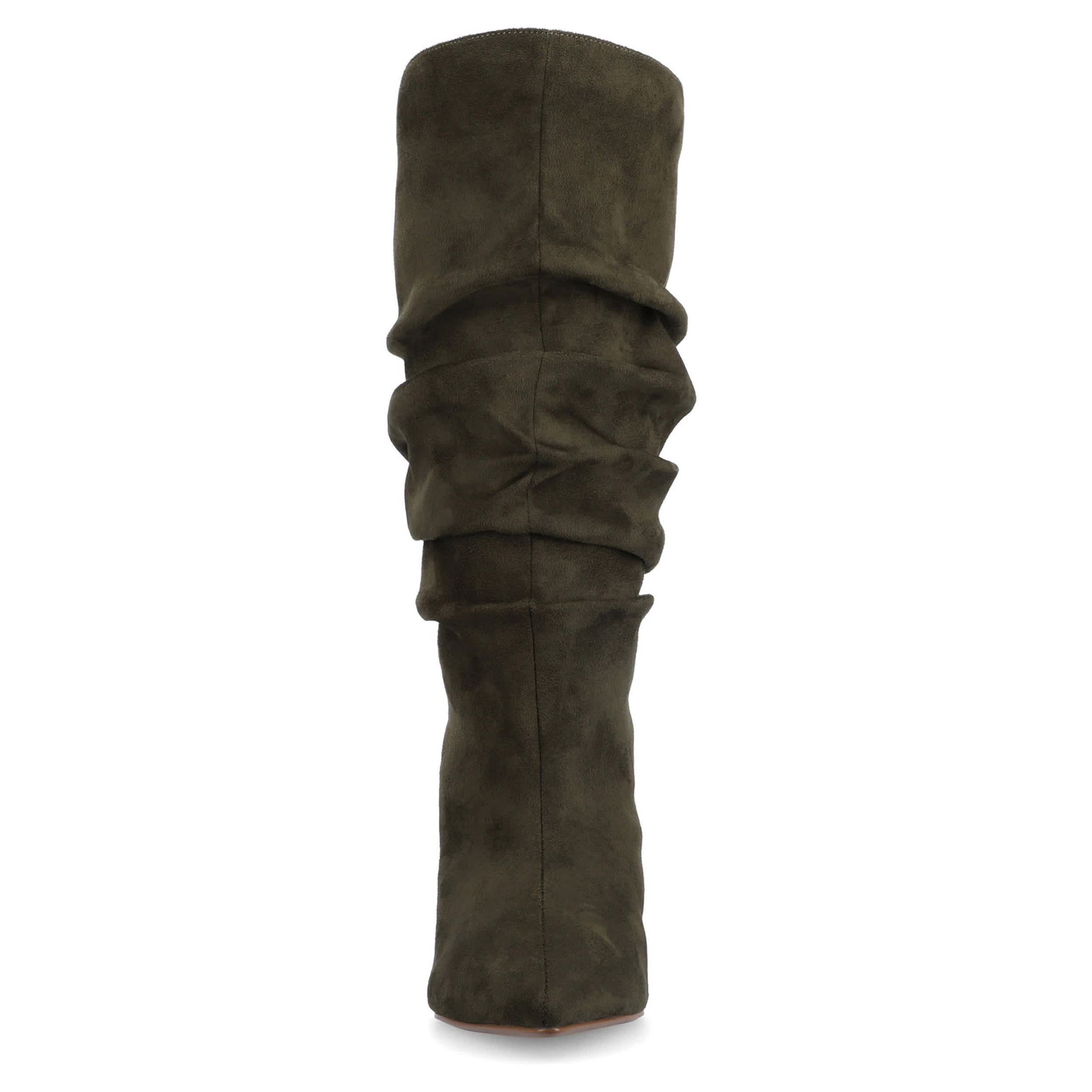 JOURNEE COLLECTION-WOMENS SONNET WIDE CALF TALL BOOT-OLIVE & 