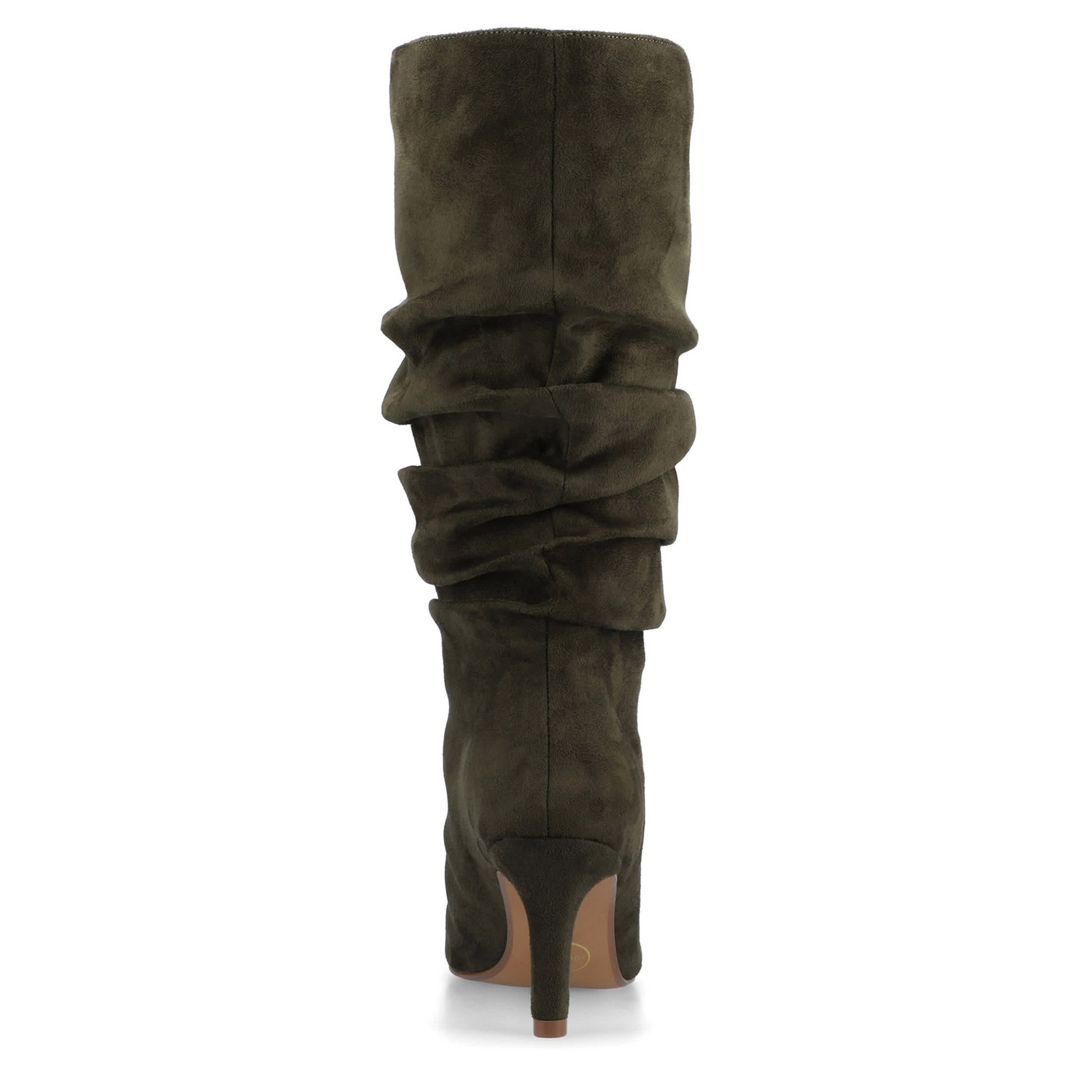 JOURNEE COLLECTION-WOMENS SONNET WIDE CALF TALL BOOT-OLIVE & 