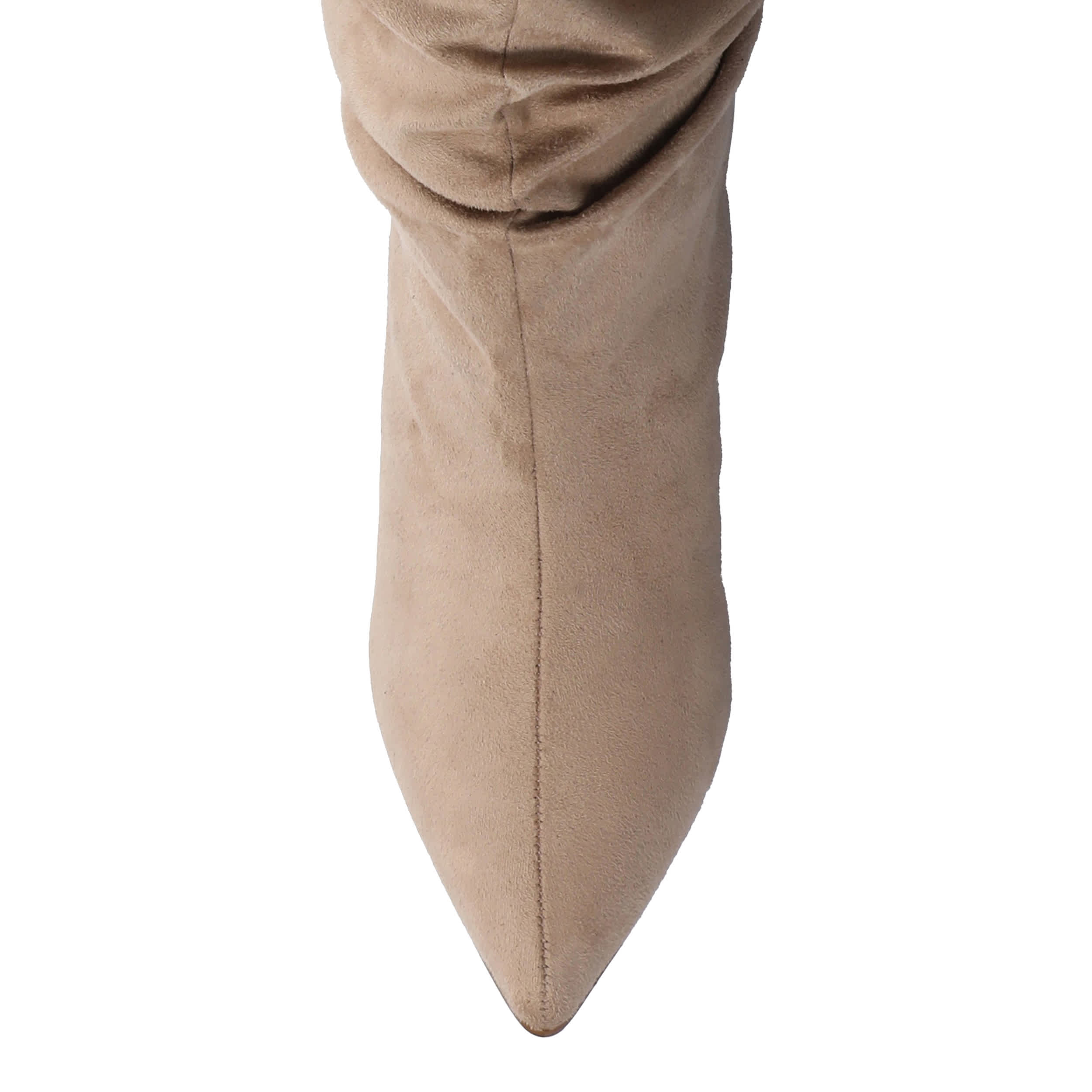 JOURNEE COLLECTION-WOMENS SONNET WIDE CALF TALL BOOT-TAUPE & 