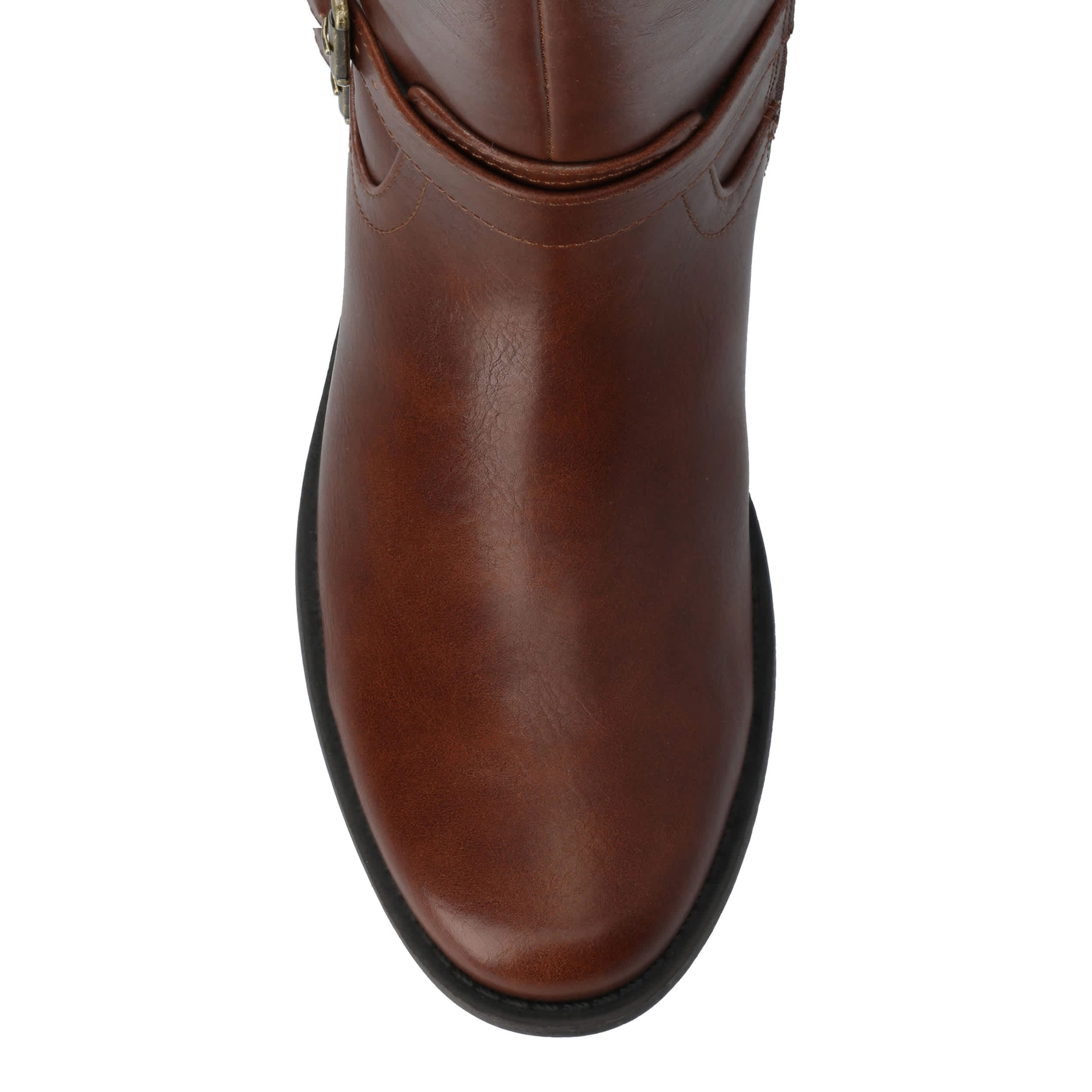 JOURNEE COLLECTION-WOMENS SONNY TALL BOOT-COGNAC & 