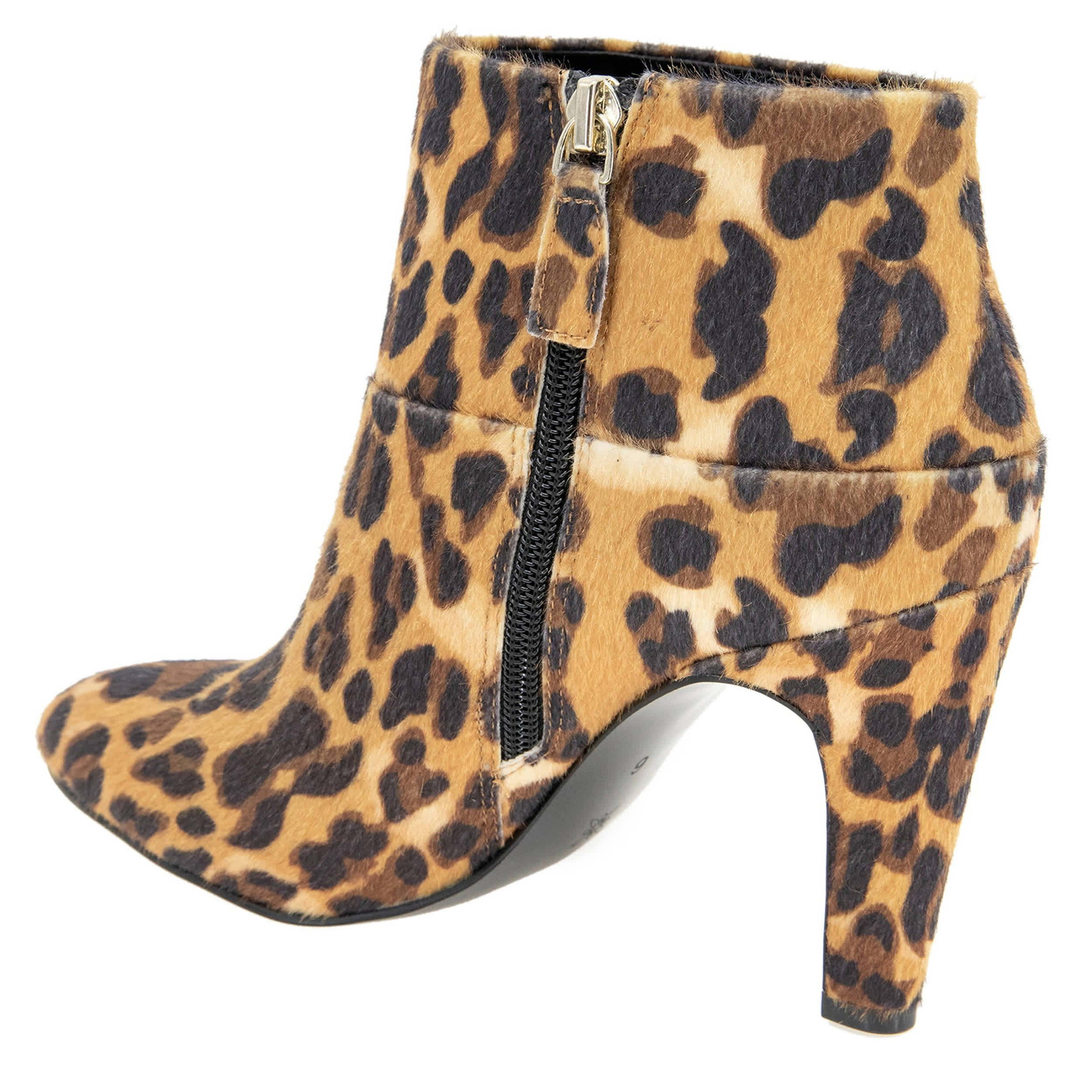 BCBG GENERATION-WOMENS RIVERLIN DRESS BOOTIE-LEOPARD & 