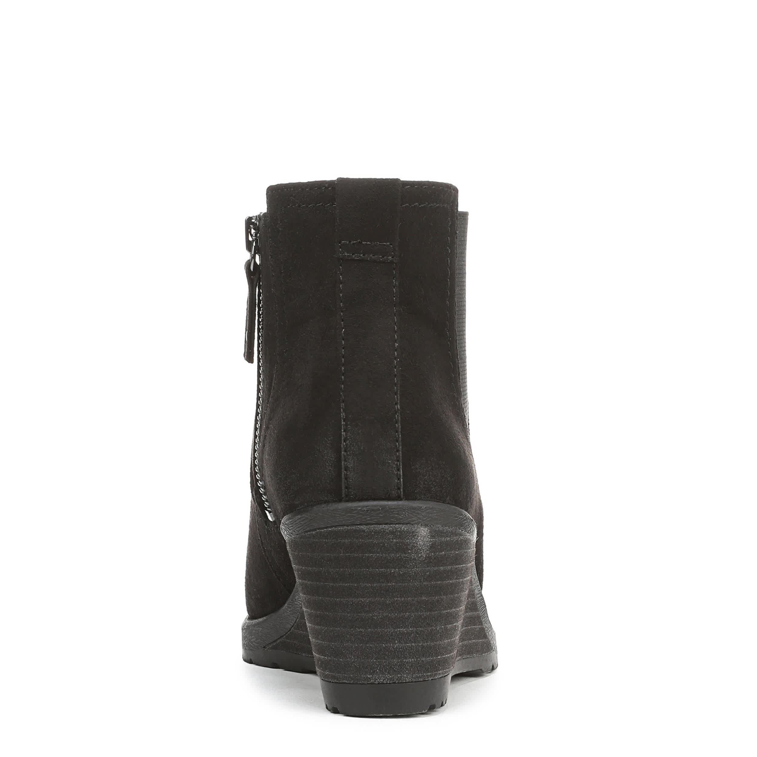 DR. SCHOLL'S-WOMENS CAMDEN WEDGE BOOTIE-BLACK & 