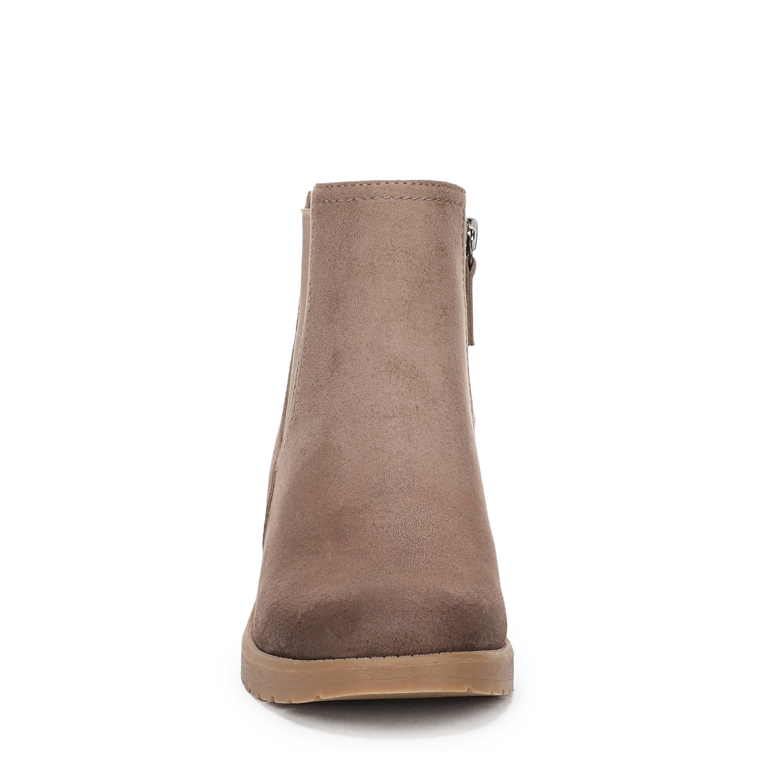 DR. SCHOLL'S-WOMENS CAMDEN WEDGE BOOTIE-TAUPE & 