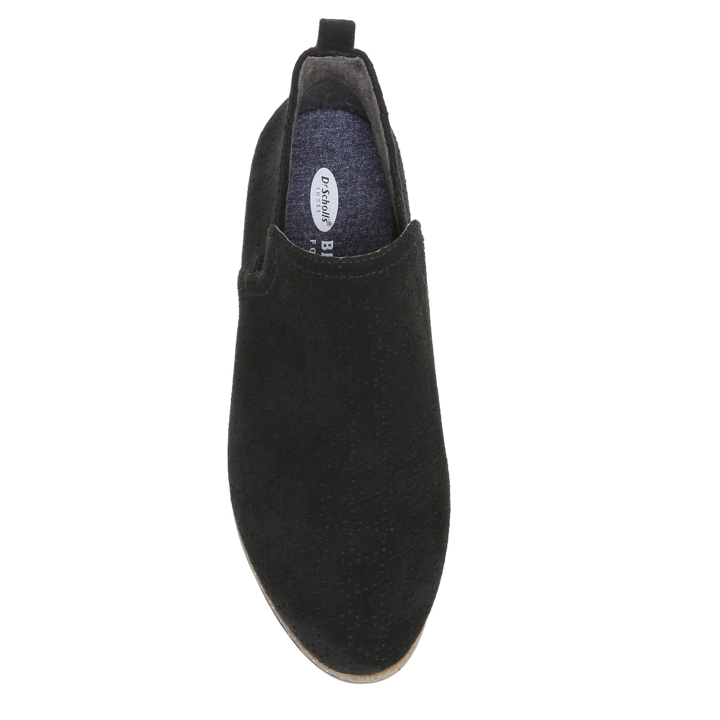 DR. SCHOLL'S-WOMENS RATE BOOTIE-BLACK & 